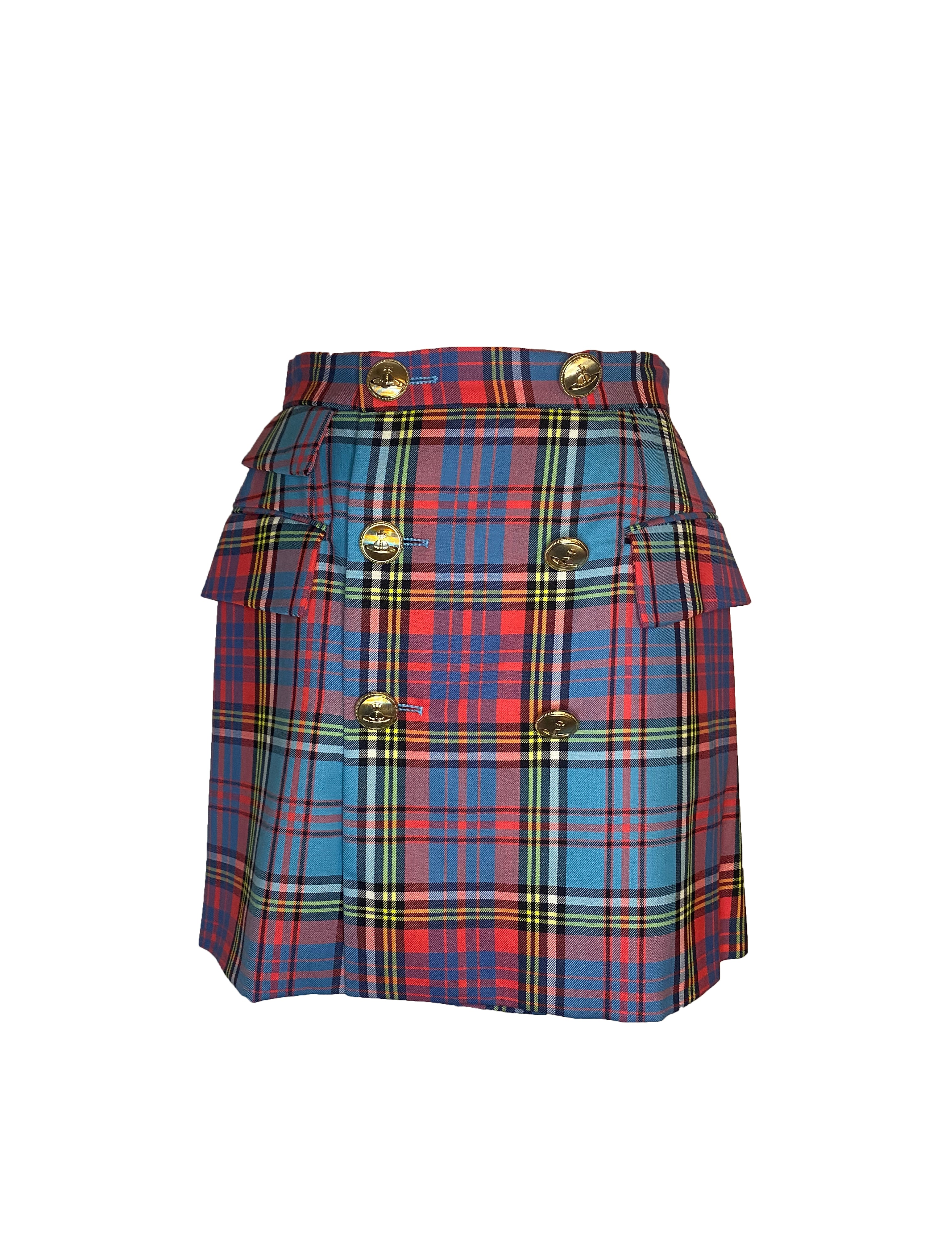 Vivienne Westwood Tartan Cut Off Skirt – Isabella's Wardrobe