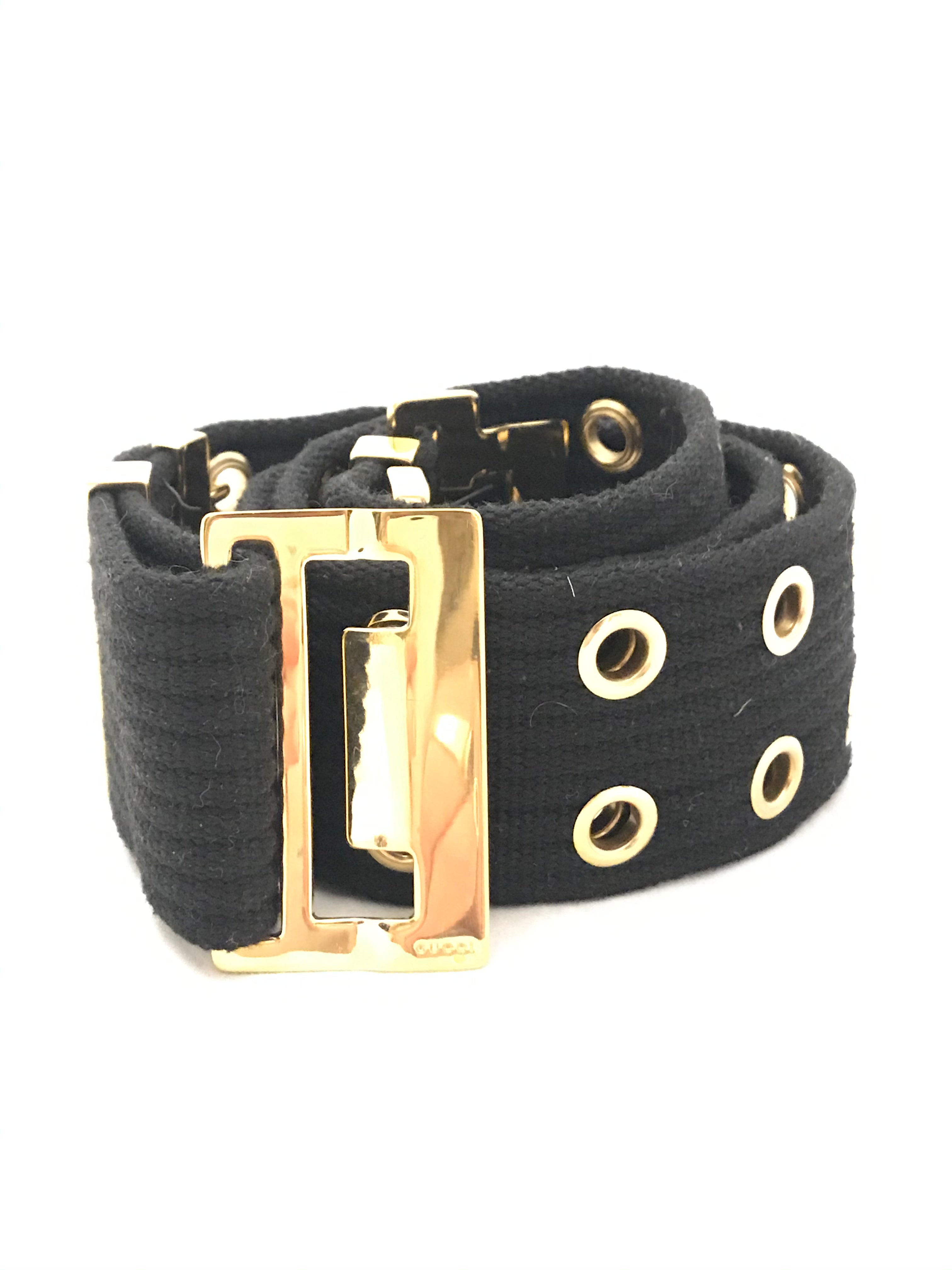 Black grommet belt online