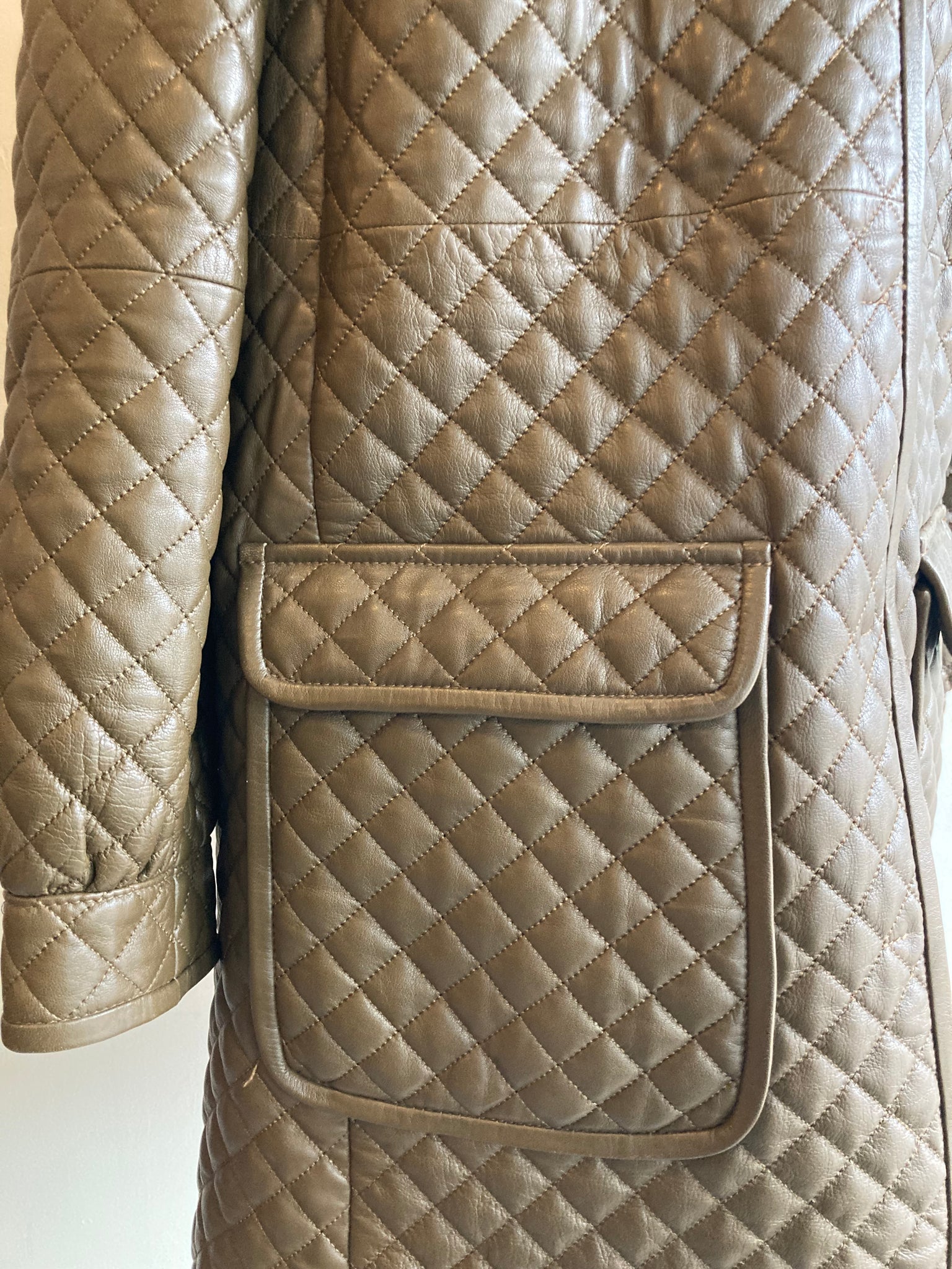 Quilted Leather Jacket