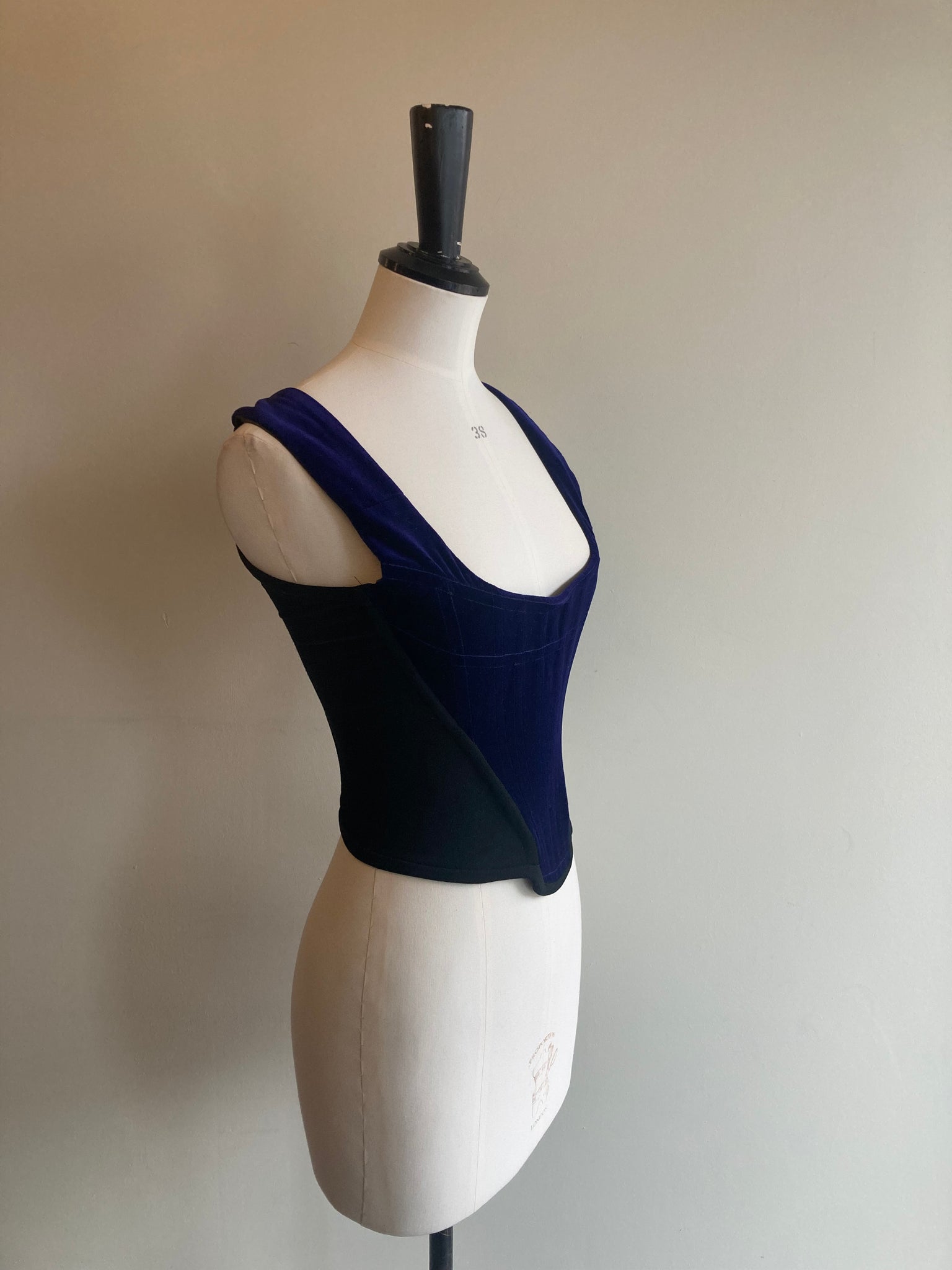 Vintage Velvet Corset