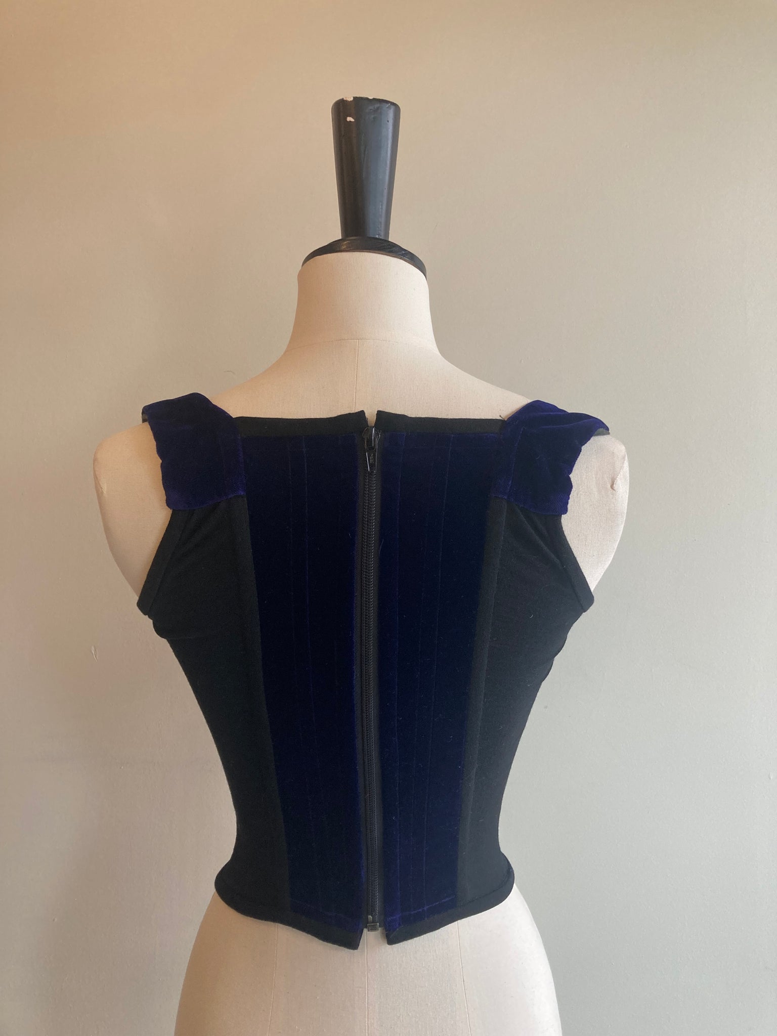 Vintage Velvet Corset