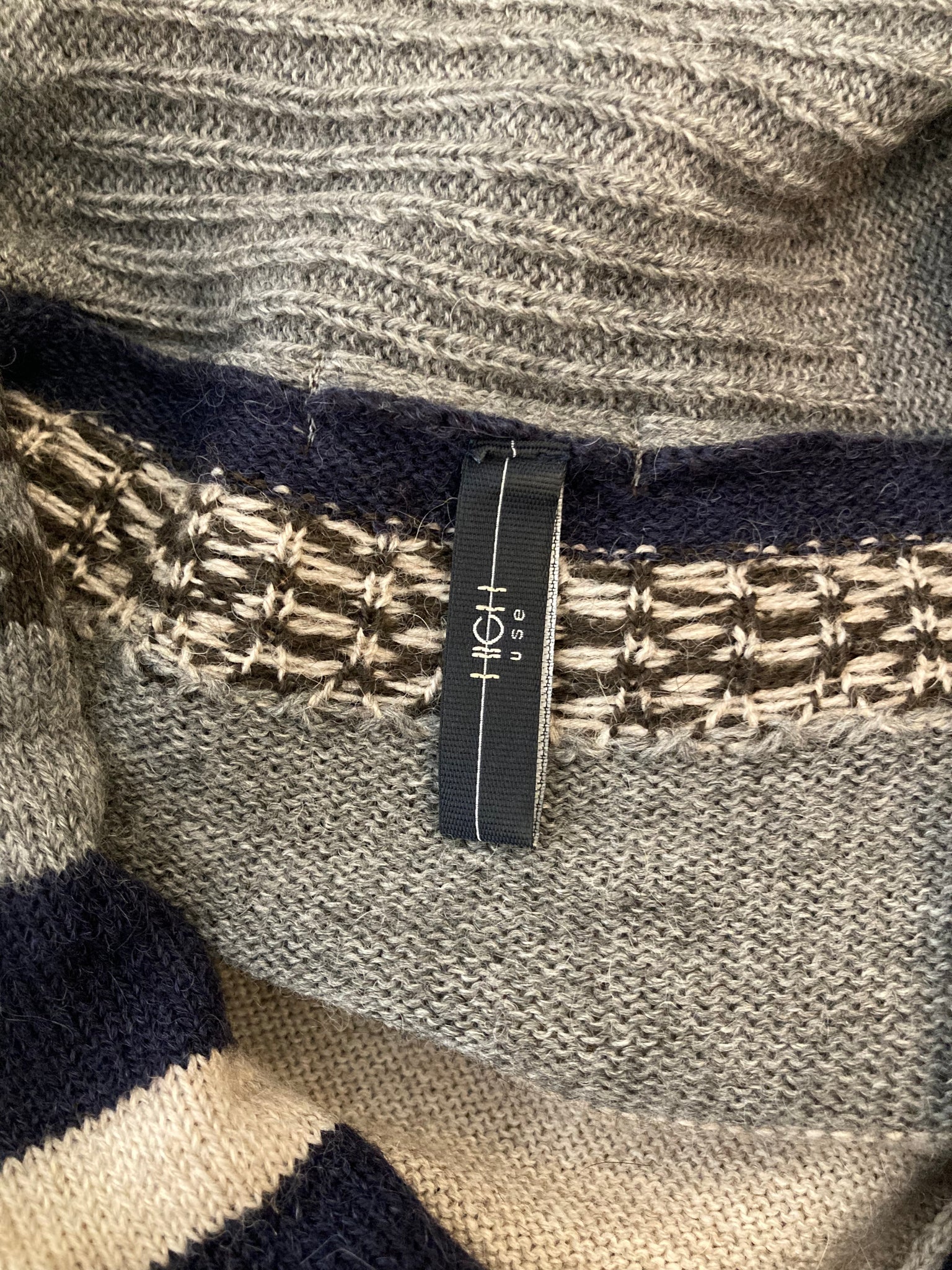 Striped Wrap Around Knit