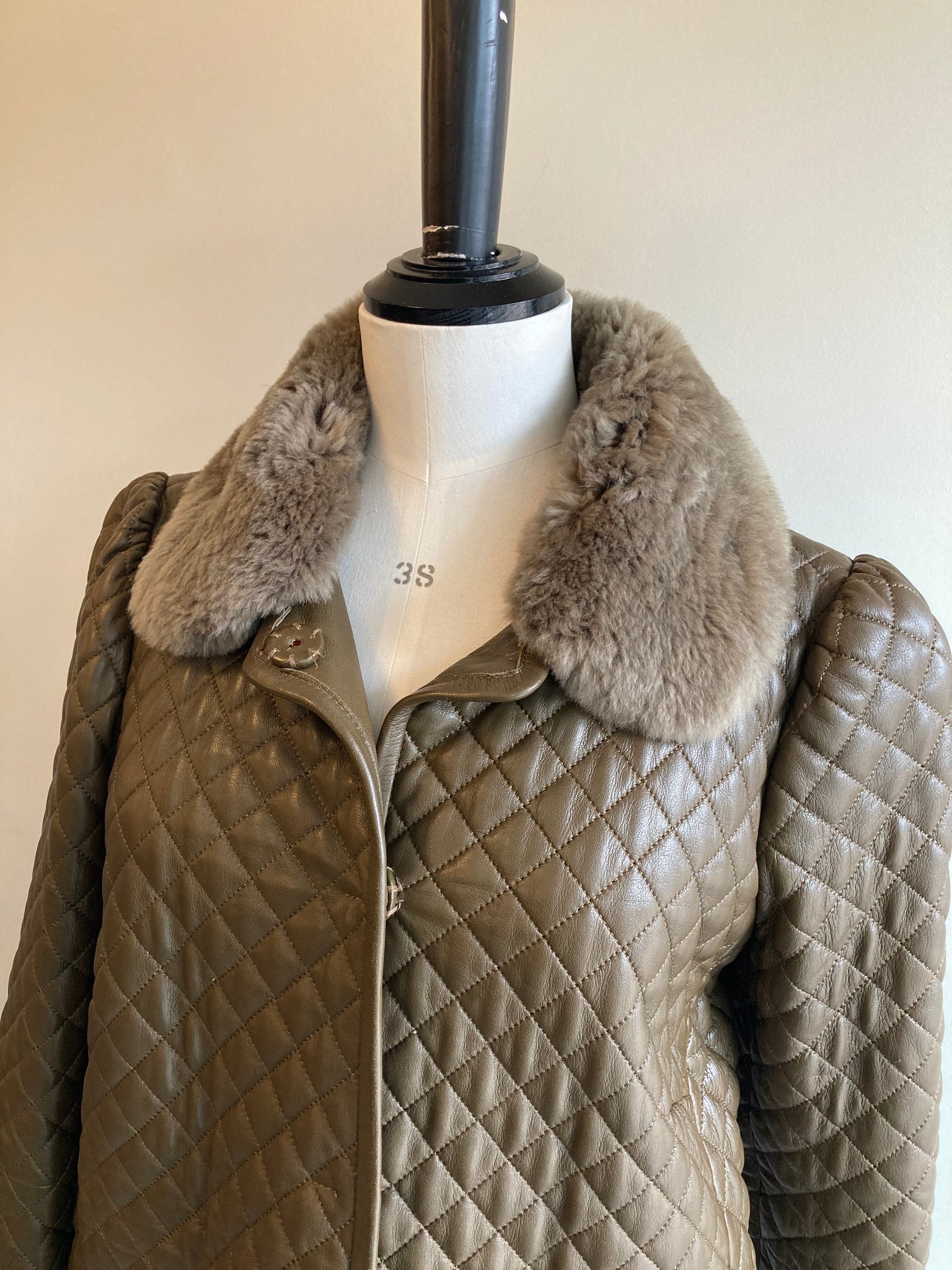 Quilted Leather Jacket
