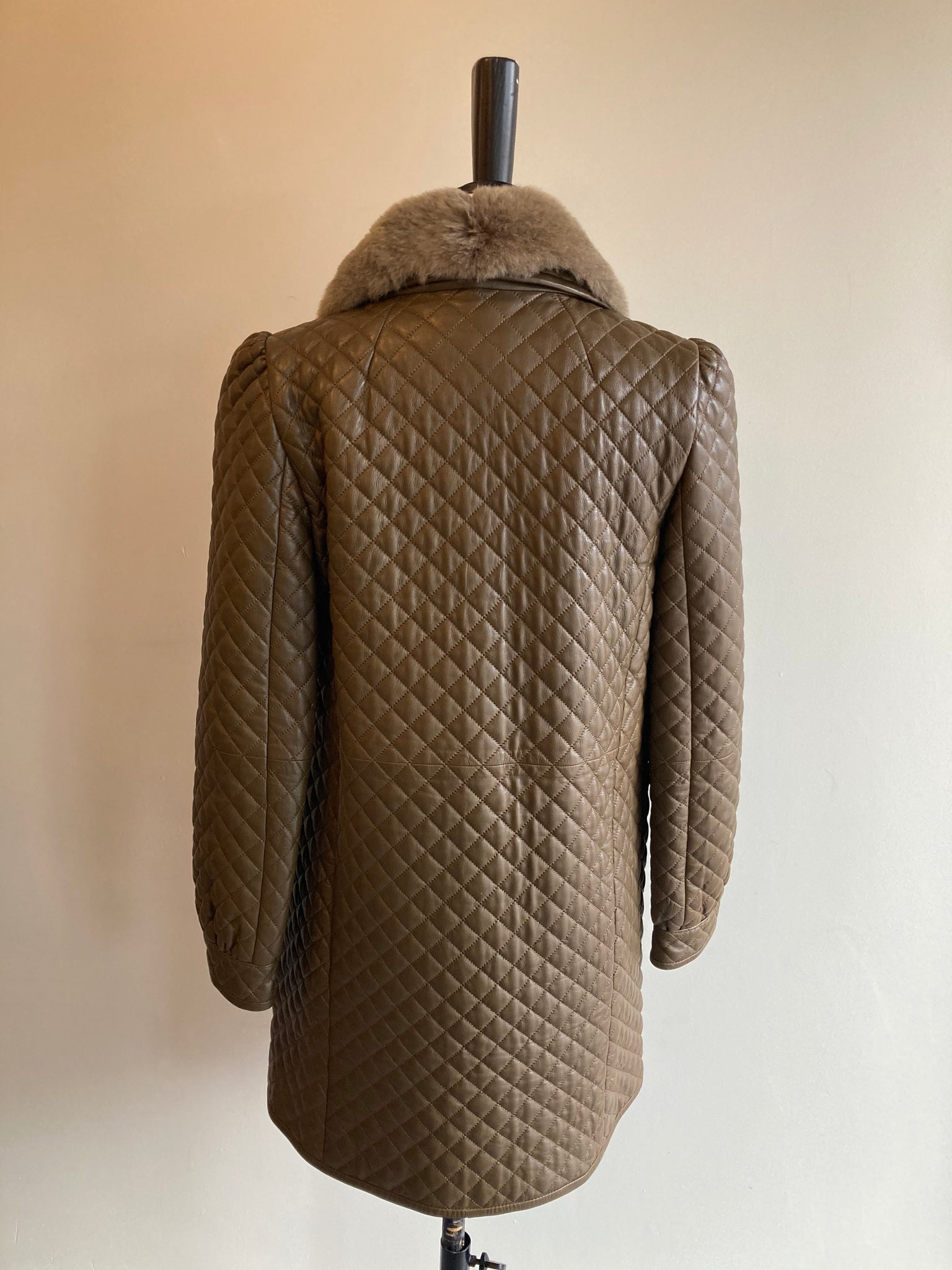 Quilted Leather Jacket
