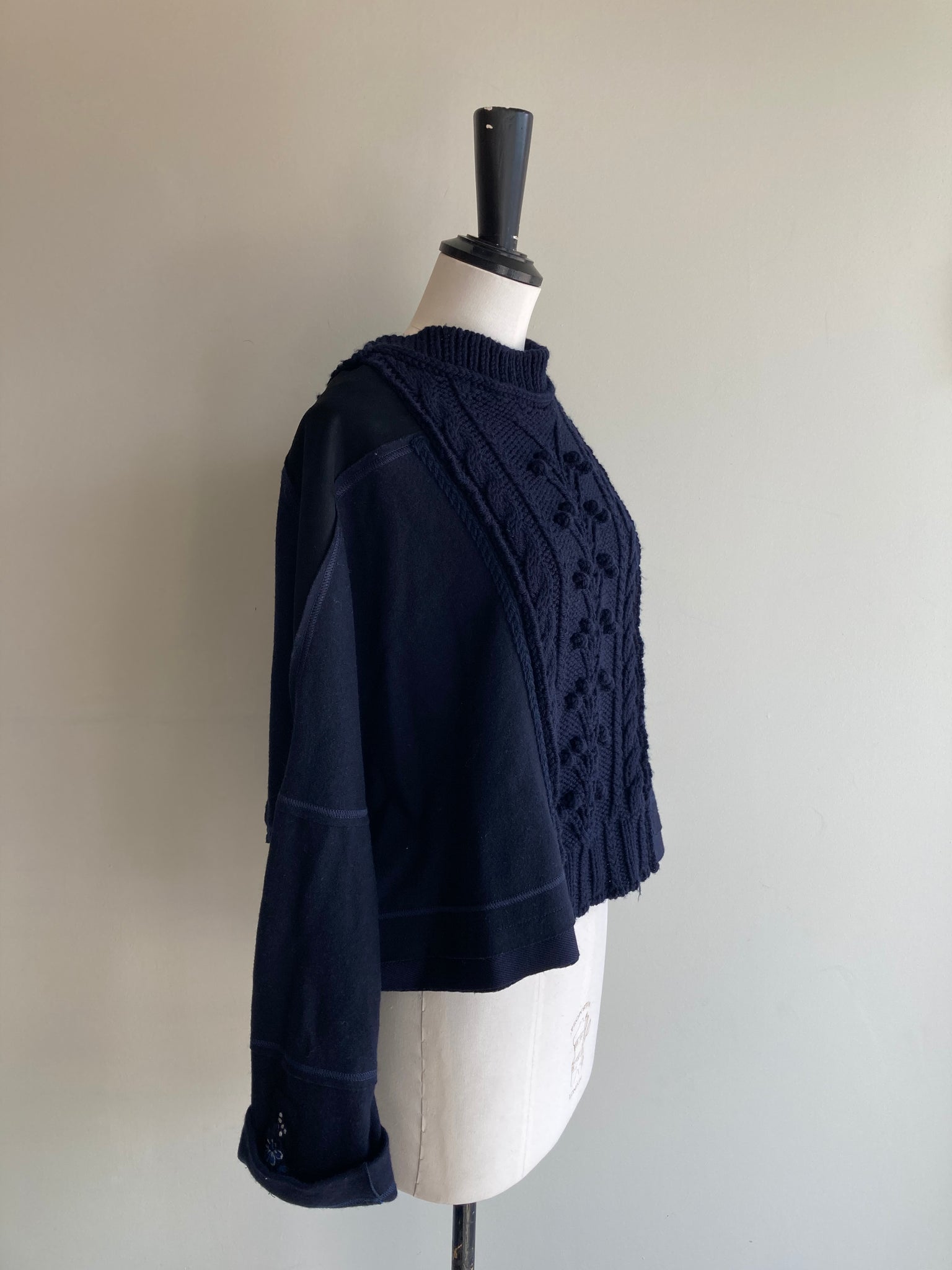 Wool Cable Knit Jumper