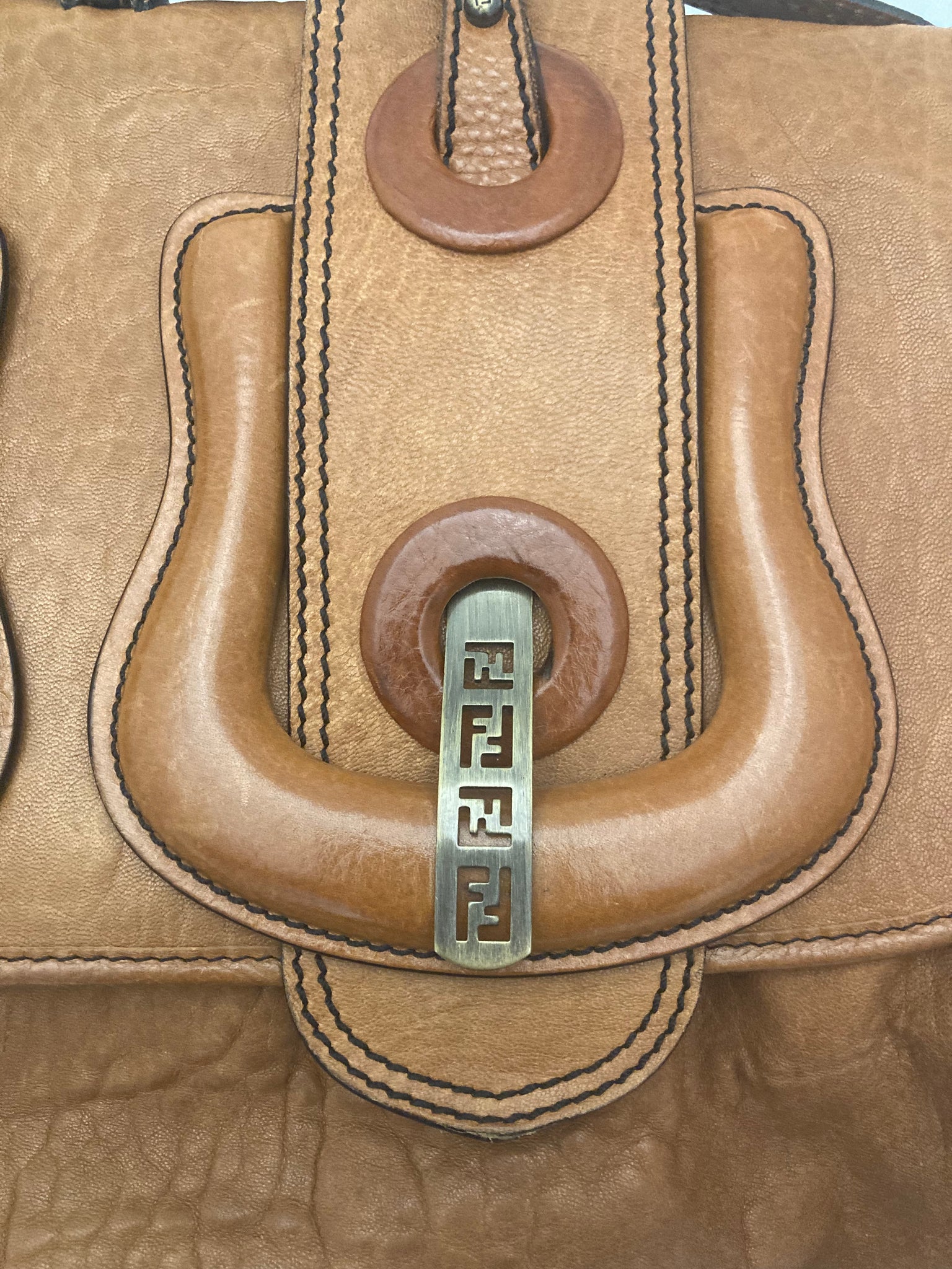 Leather B Bag