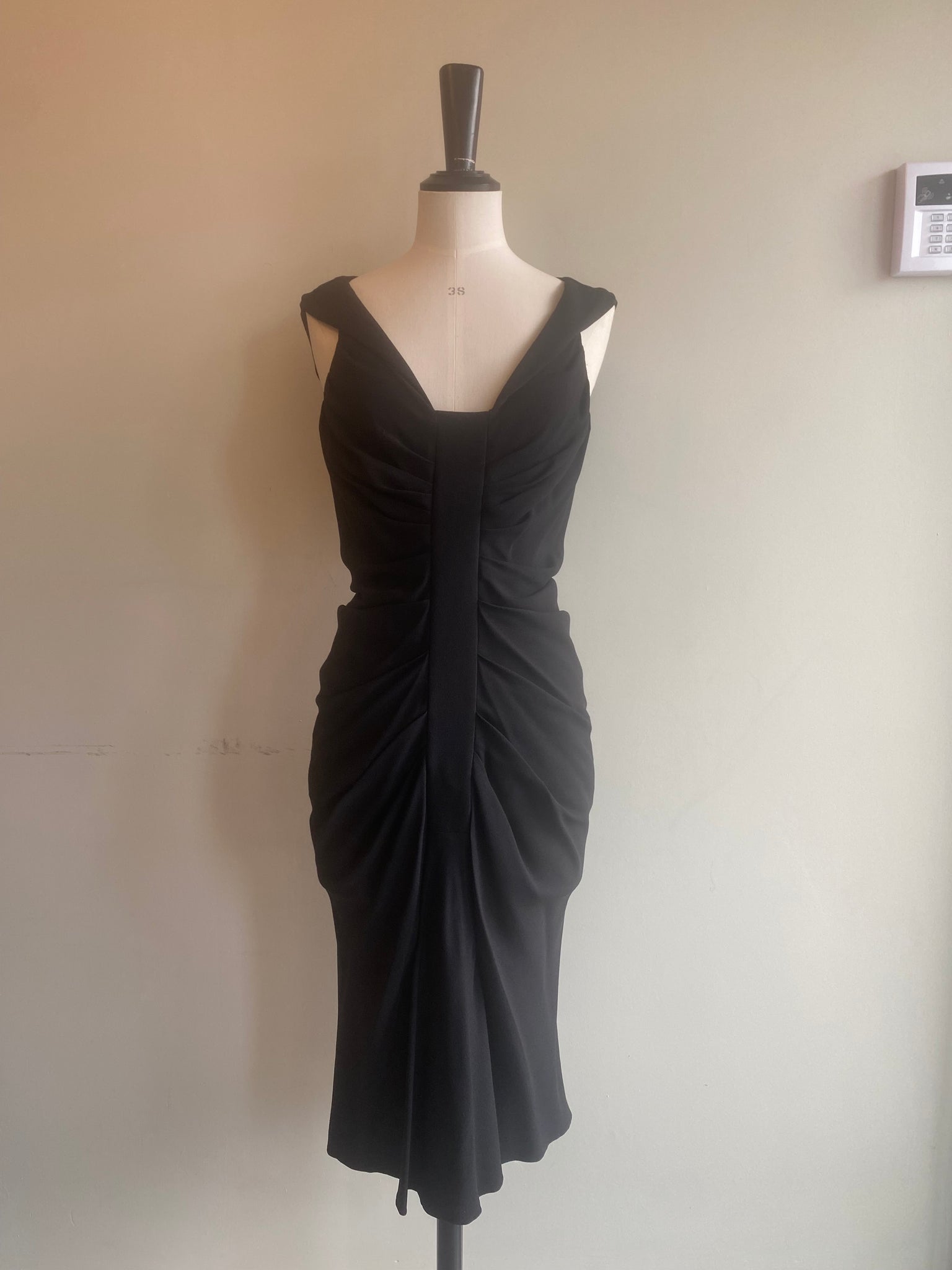 Ruched Evening Dress
