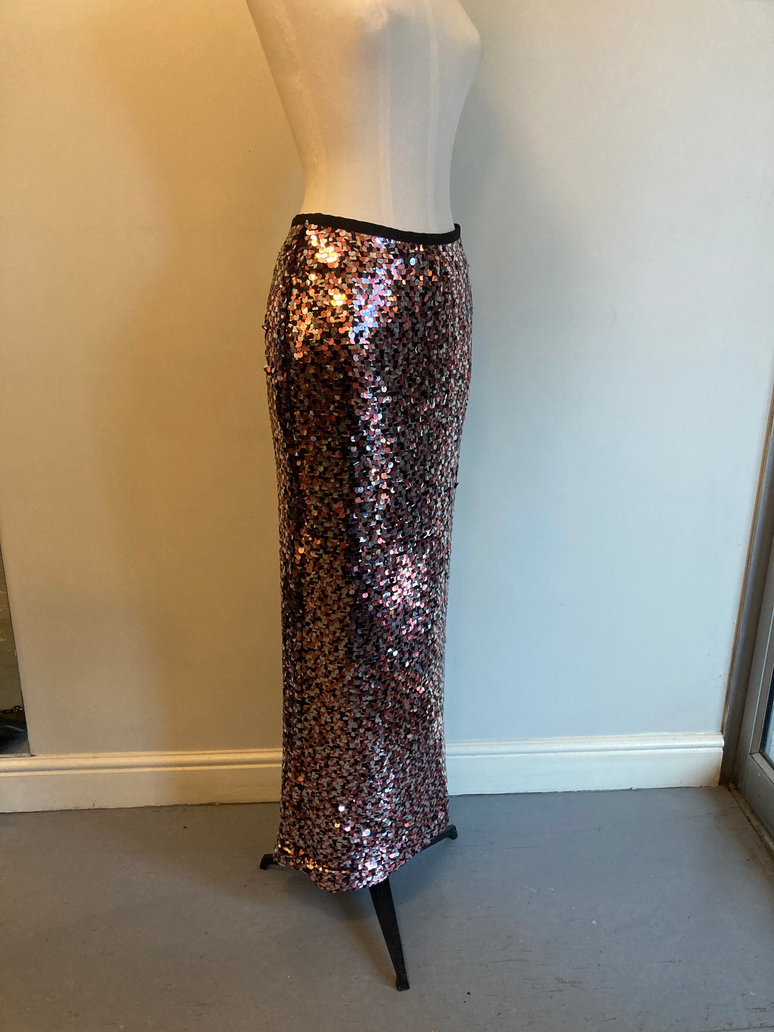 Maxi Sequin Skirt