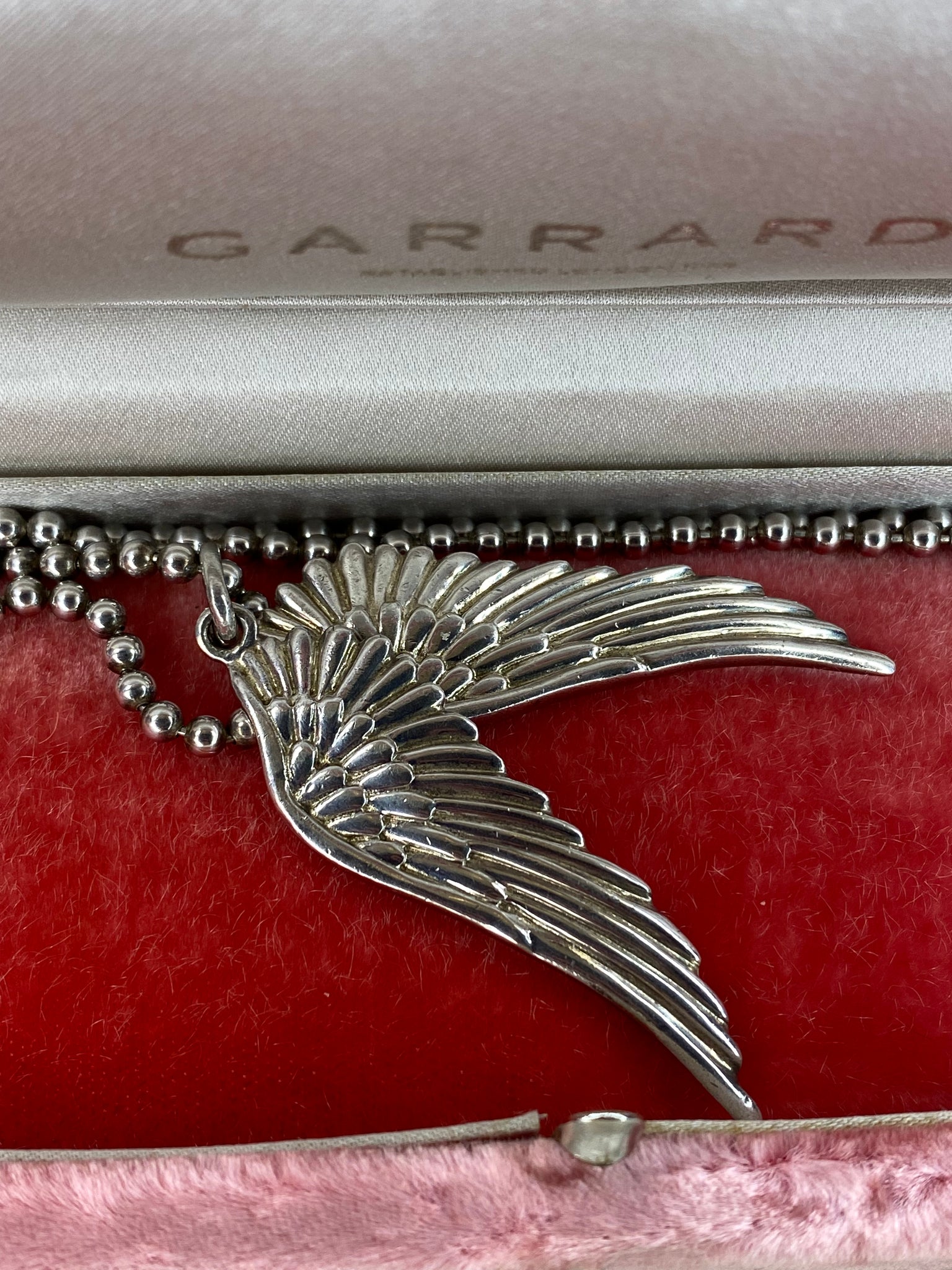 Vintage Silver Wings Pendant