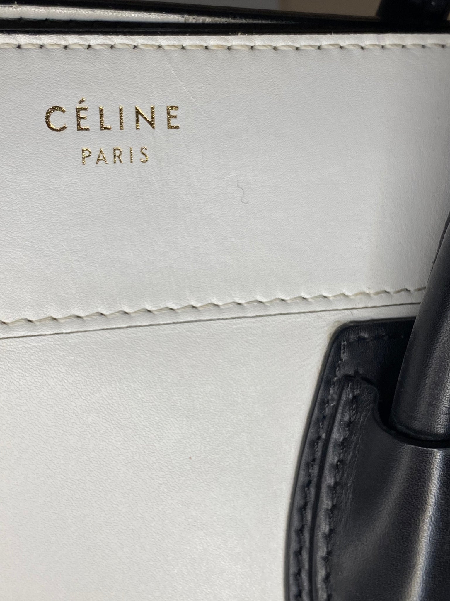 Monochrome Mini Luggage Tote