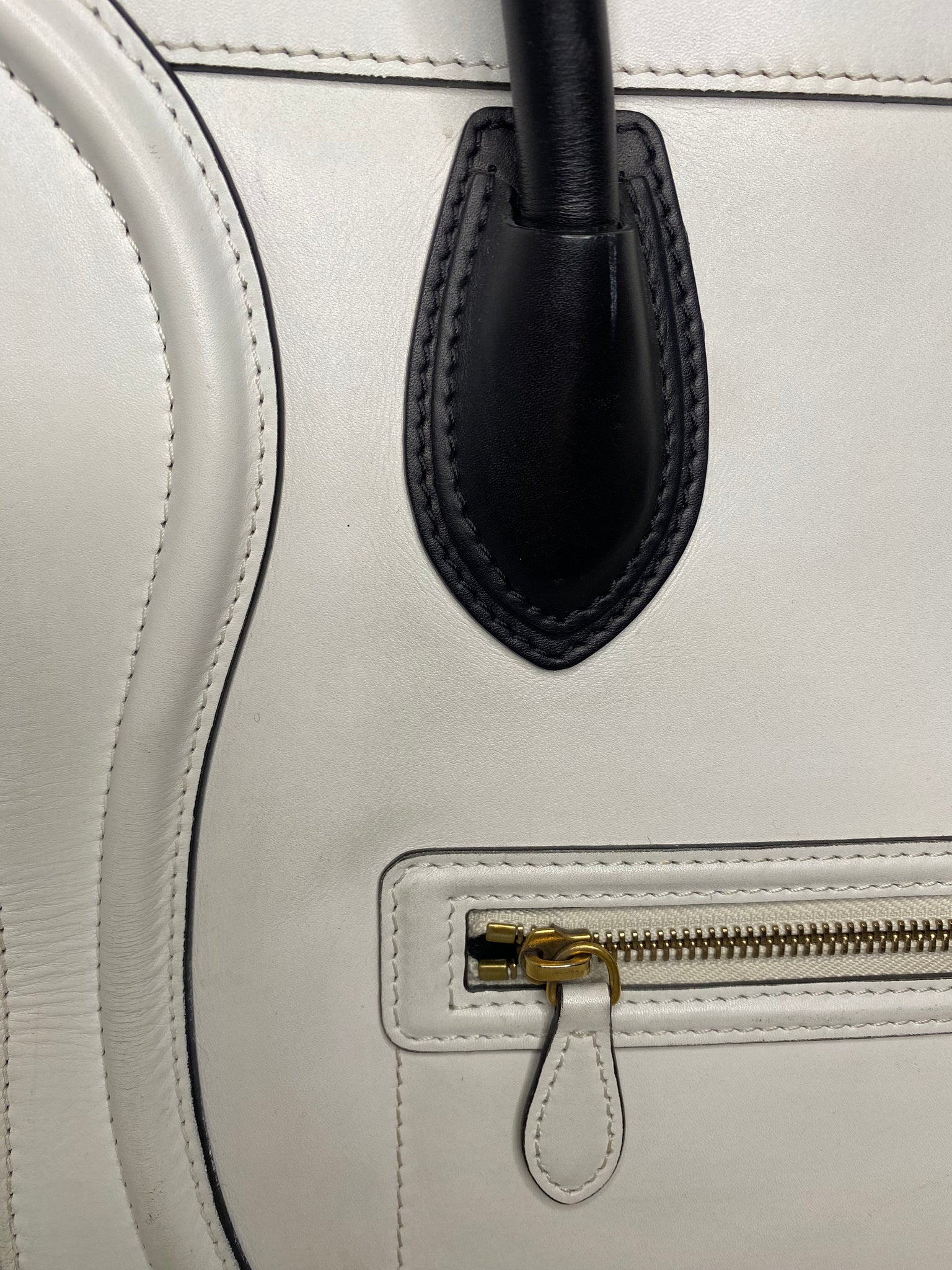 Monochrome Mini Luggage Tote
