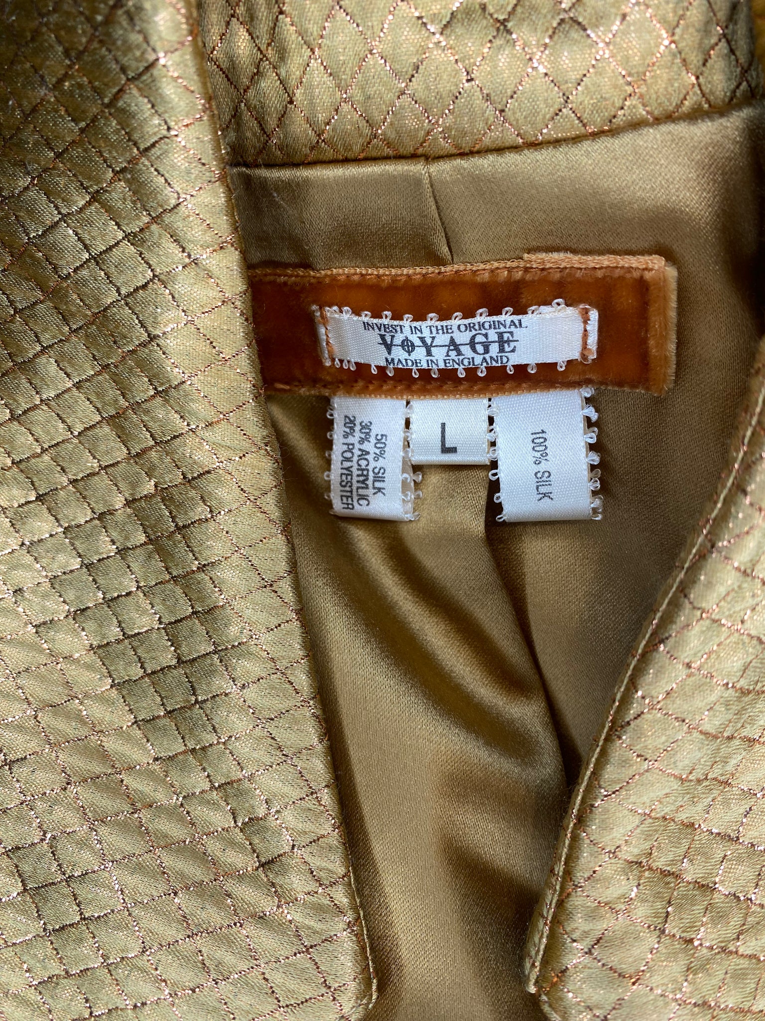Silk Evening Coat