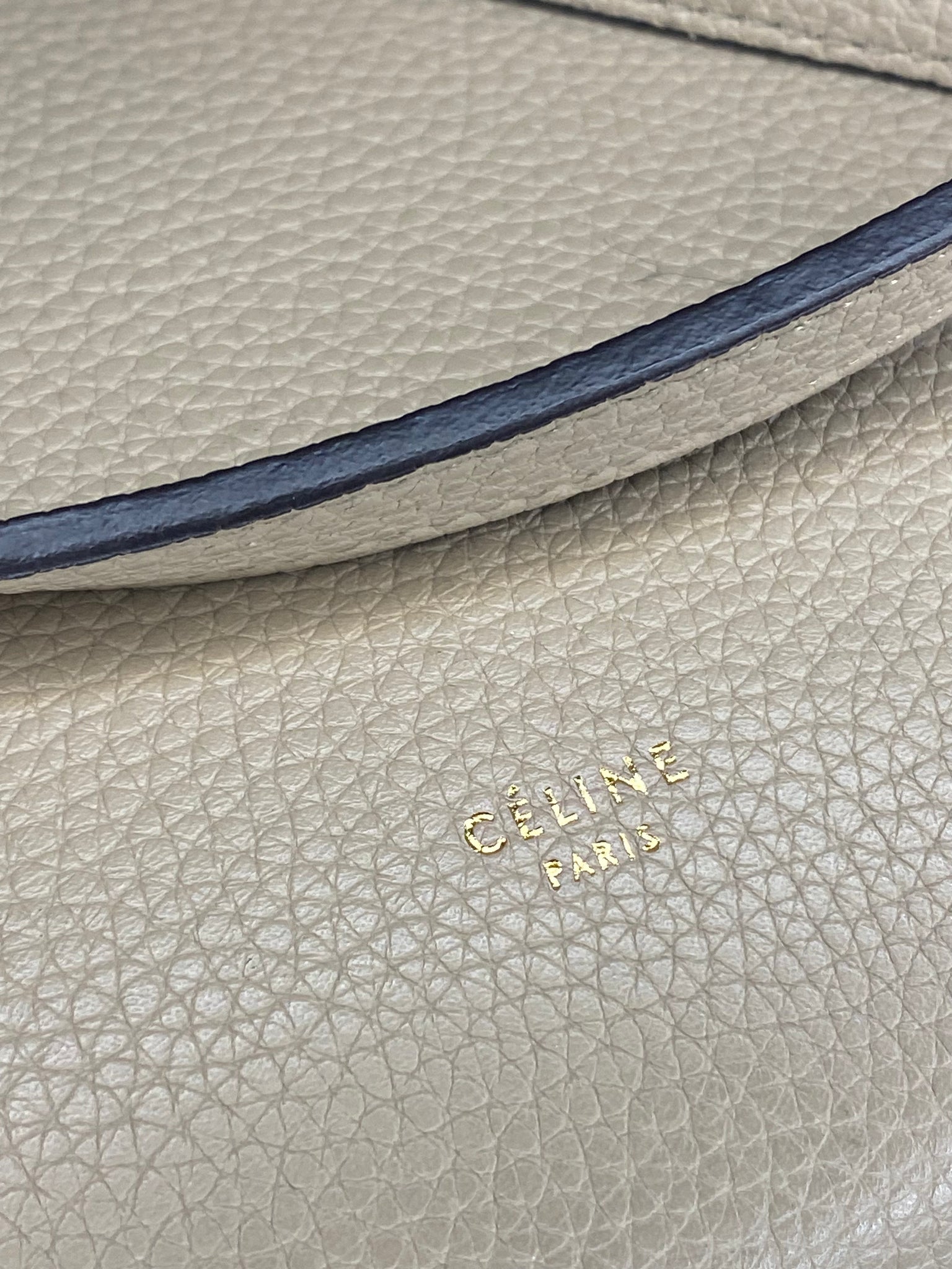 Drummed Calfskin Belt Bag