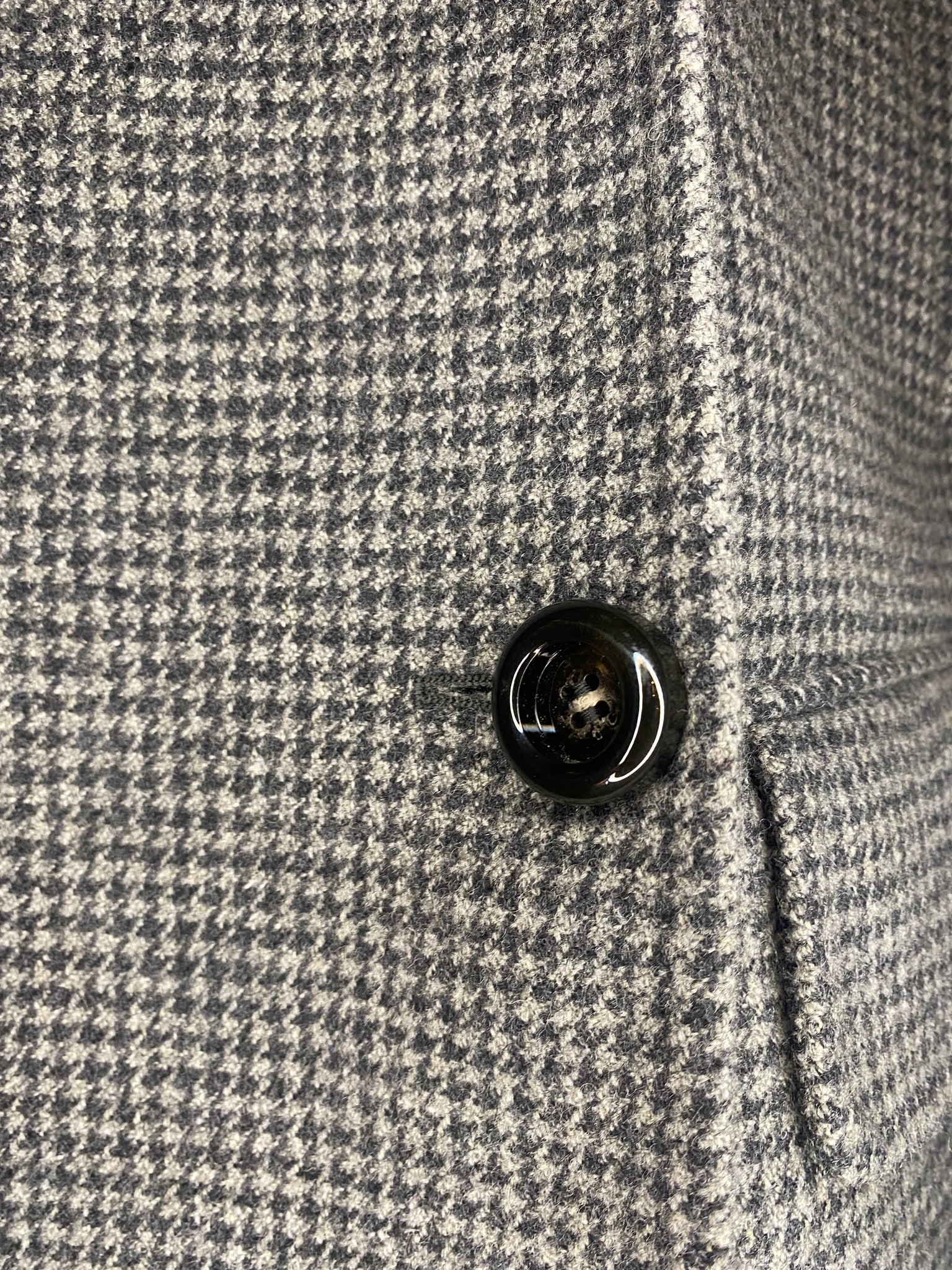 Houndstooth  Wool Jacket