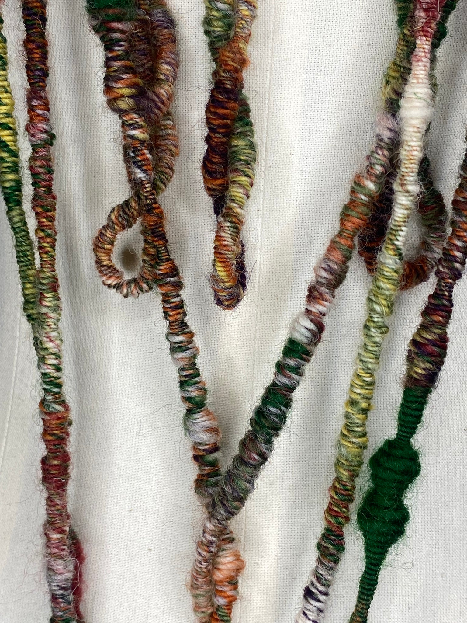 Hand Spun Super Coil Yarns