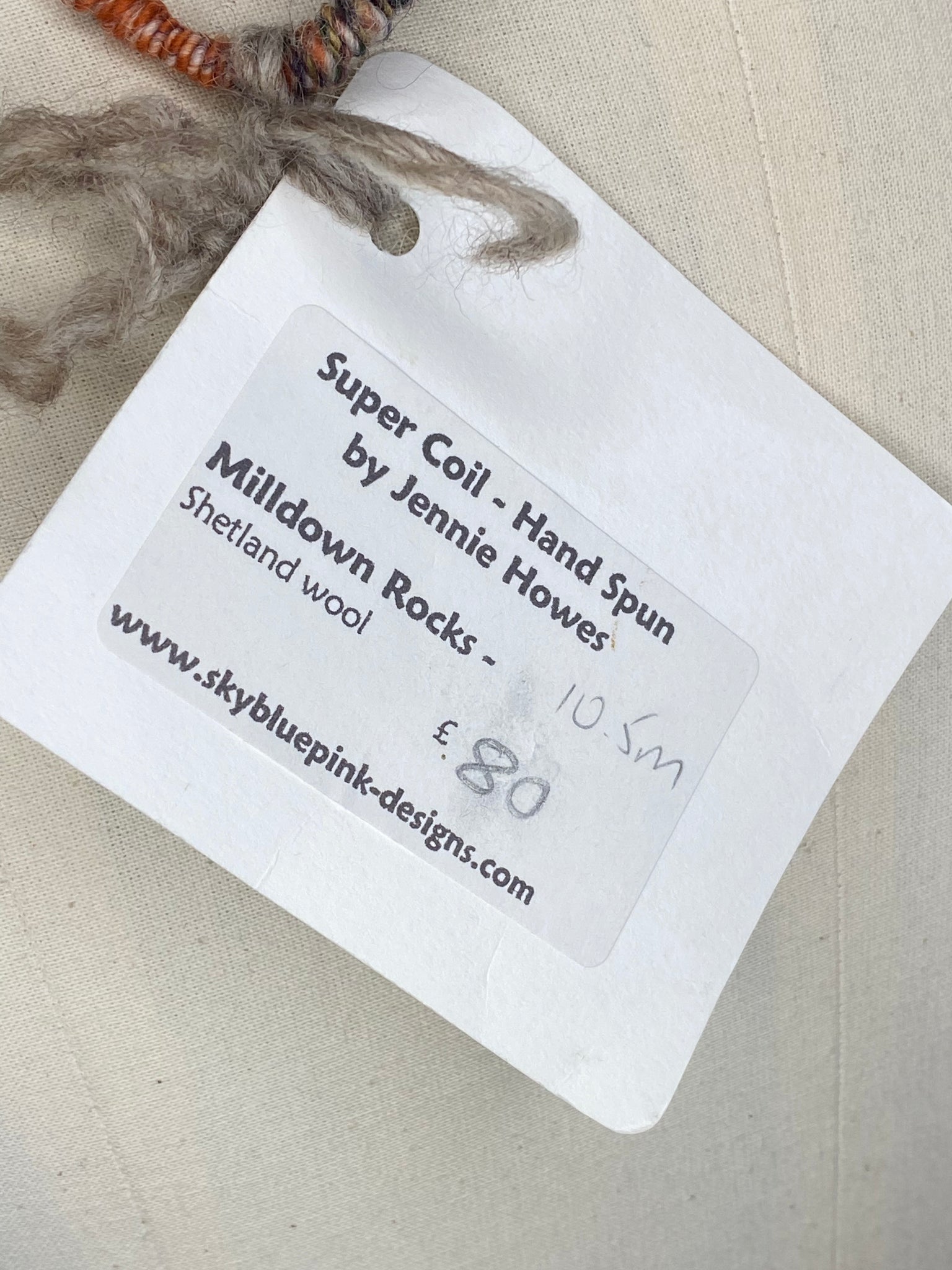 Hand Spun Super Coil Yarns