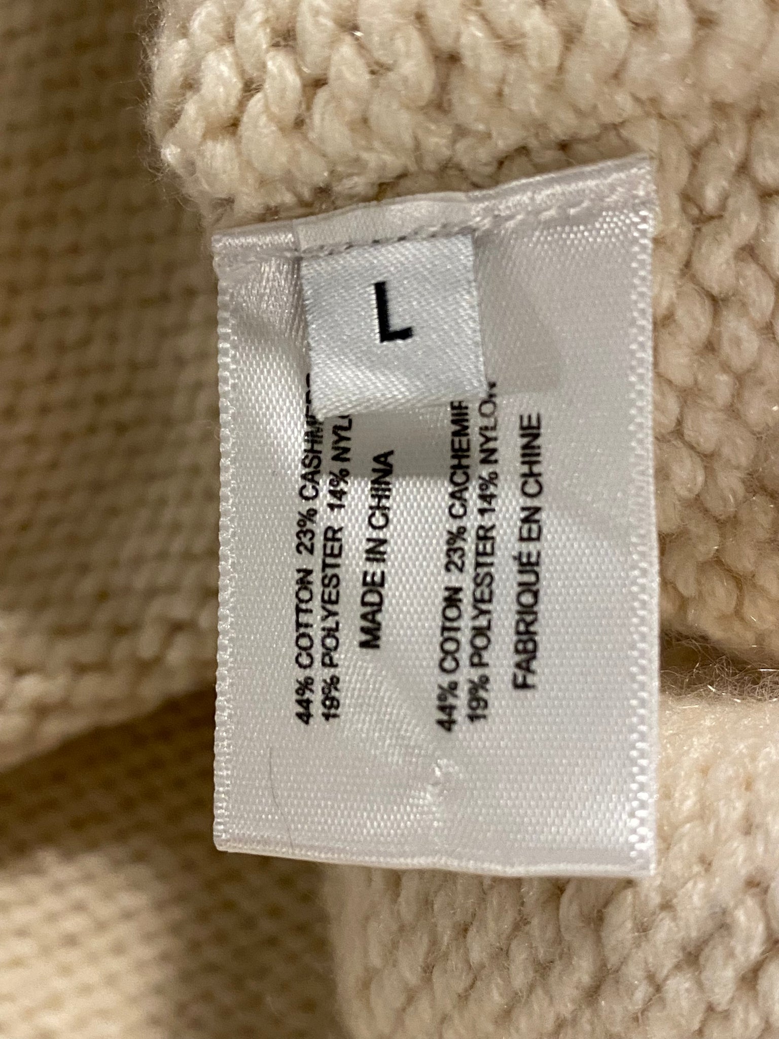 Boxy Cropped Cashmere Sweater