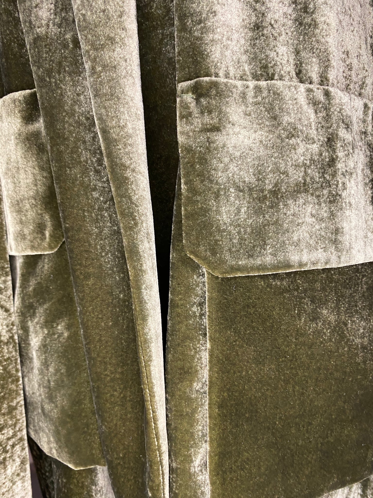 Velvet Military Jacket