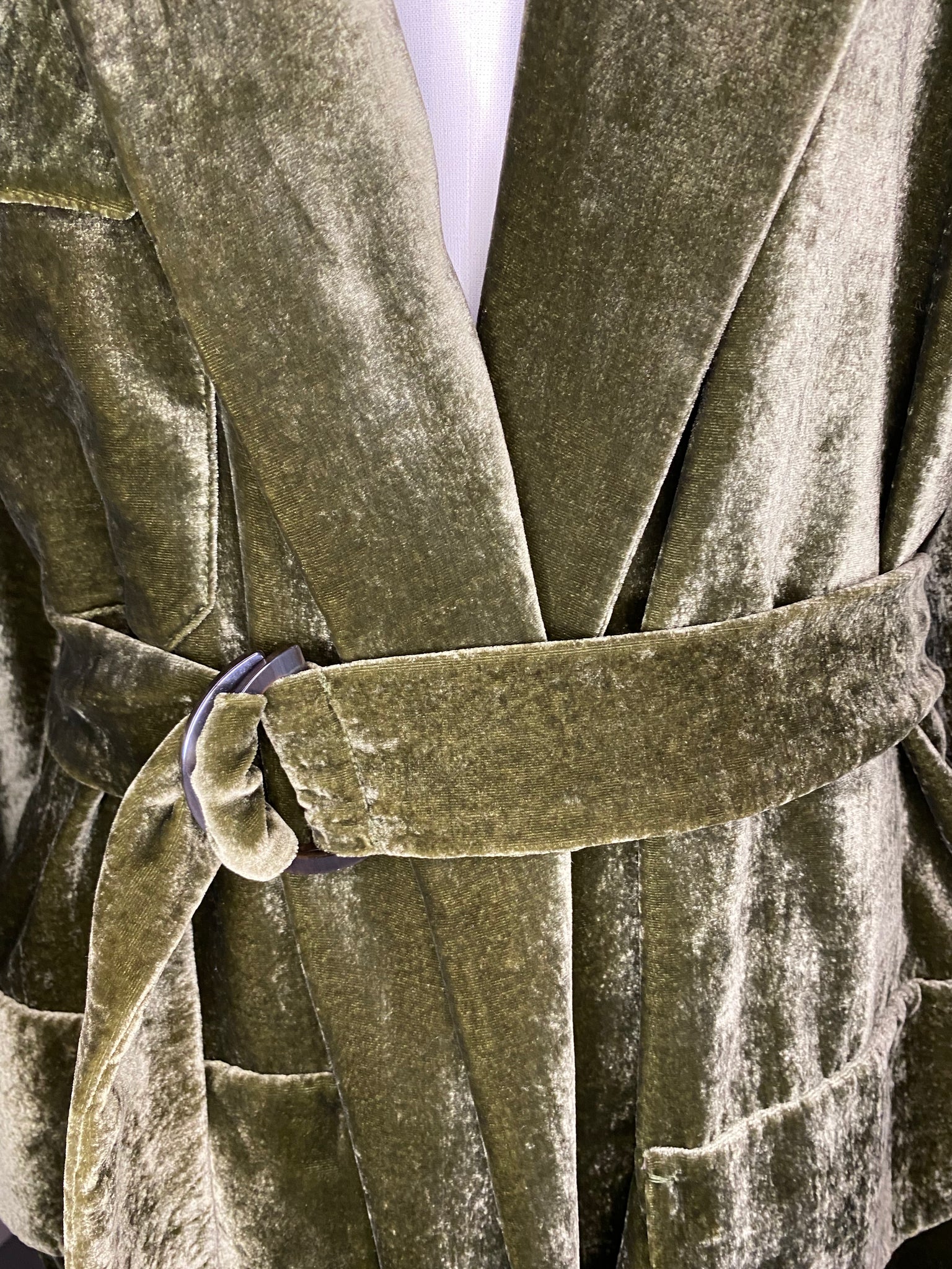 Velvet Military Jacket