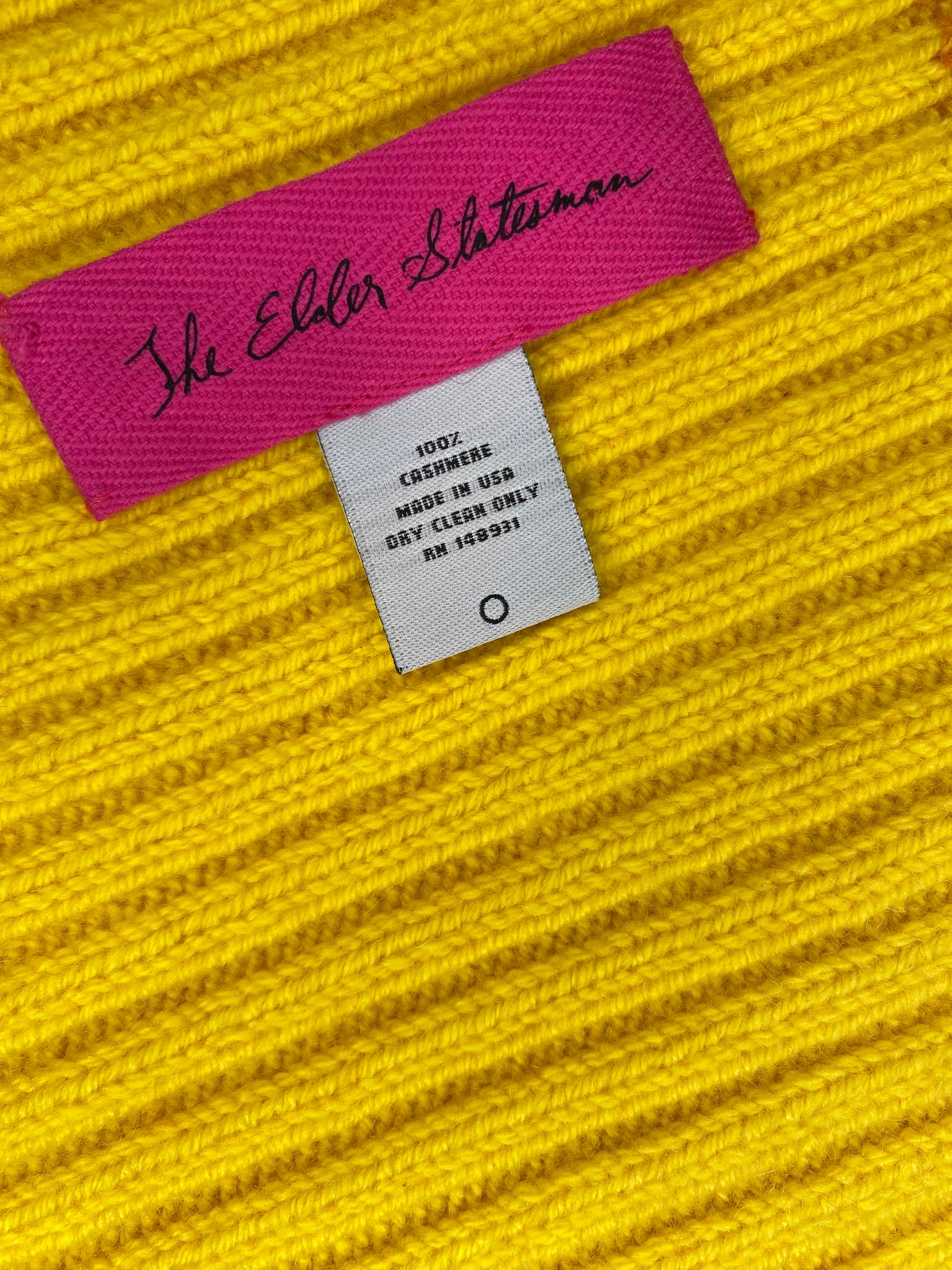 Striped Cashmere Scarf