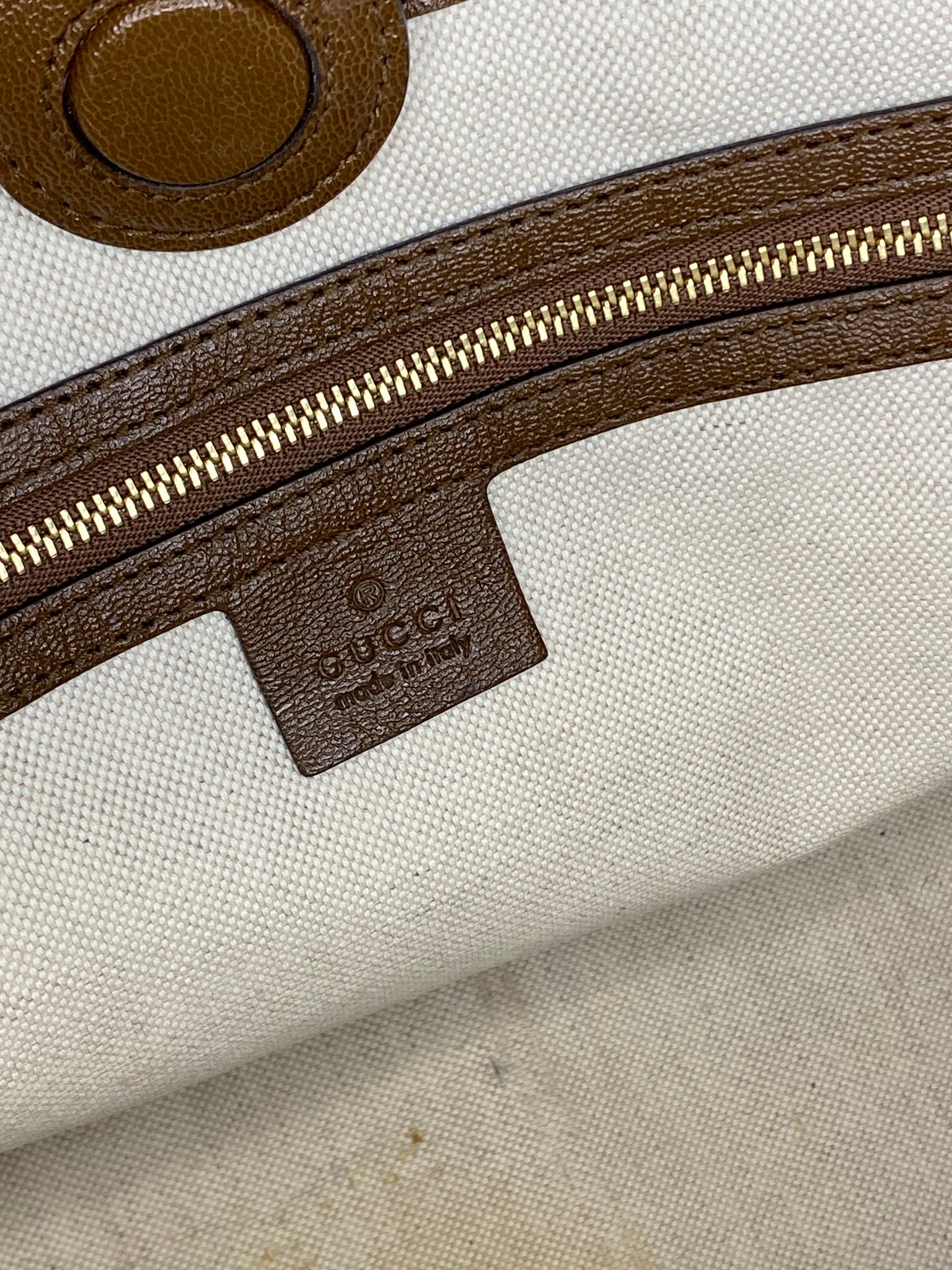 GG Canvas Horsebit 1955 Large Tote Bag