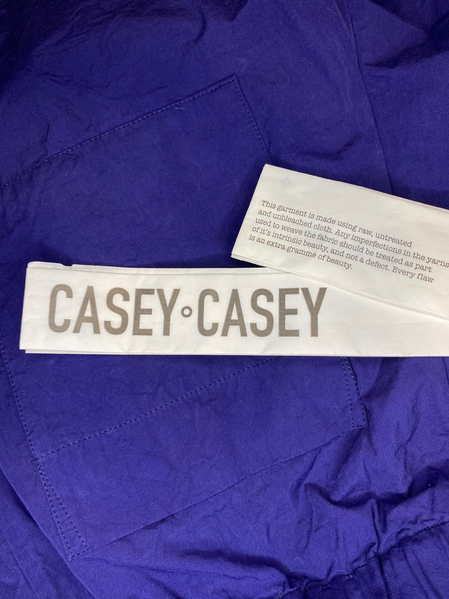 Indigo Cotton Rocky Trousers