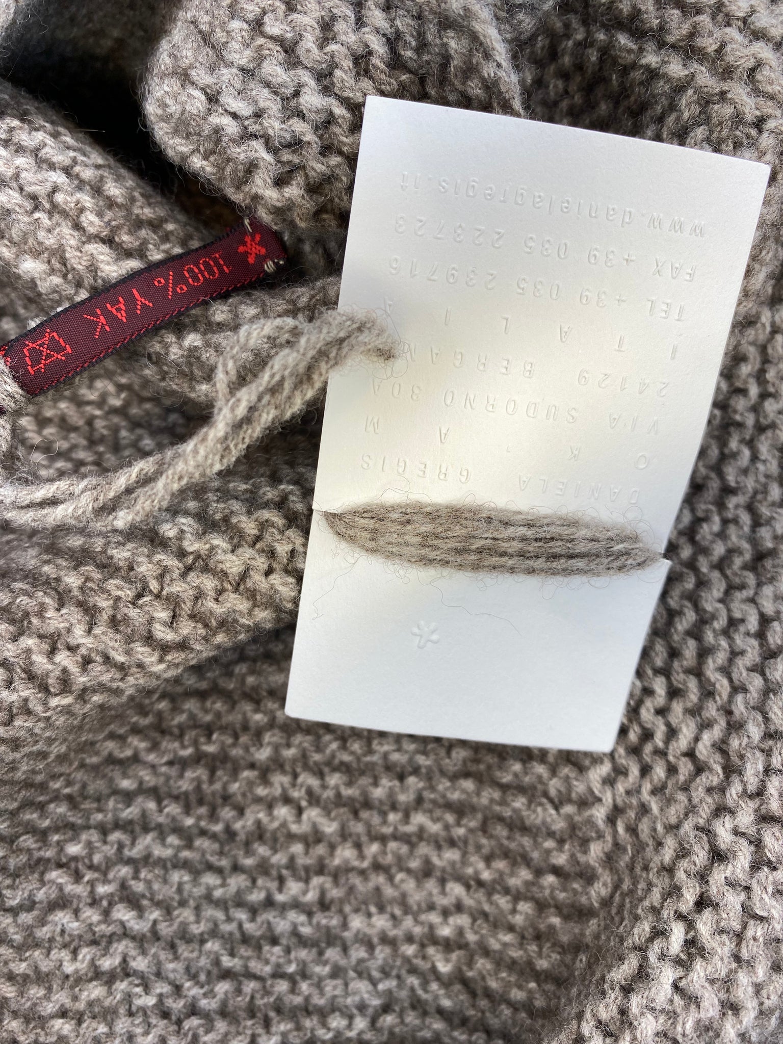 YAK Wool Cardi