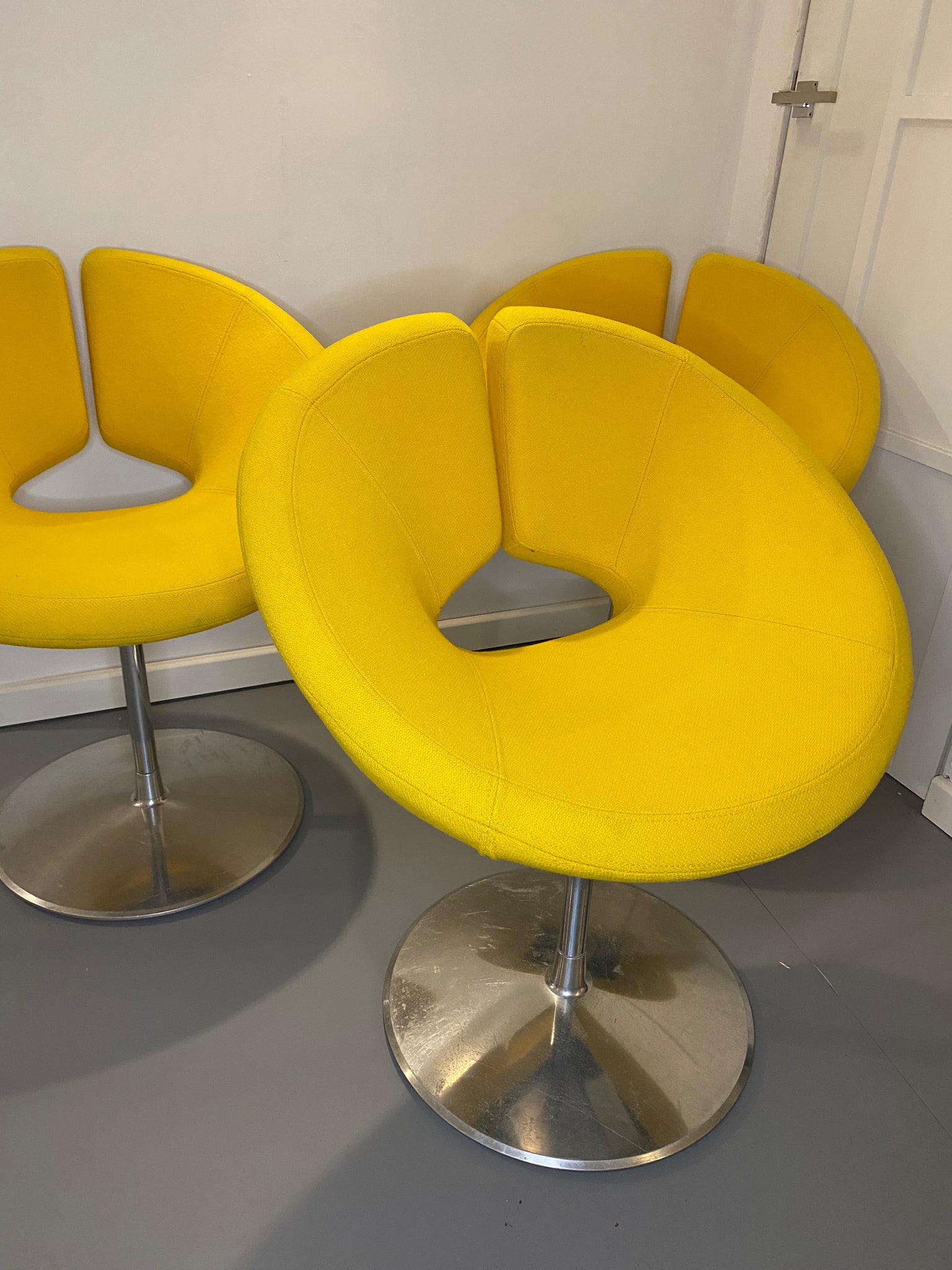 Artifort by Patrick Norguet Apollo Yellow Armchair - No 1