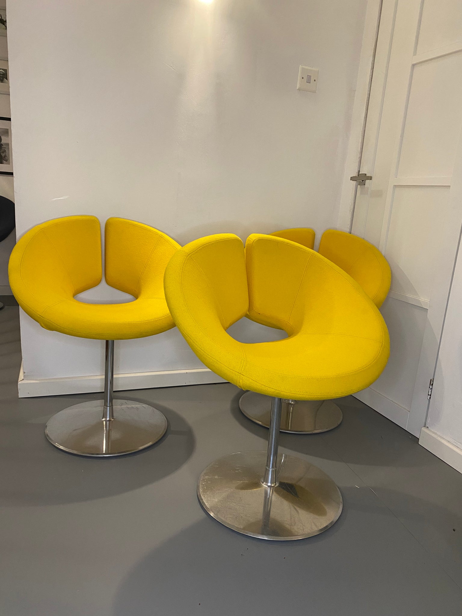 Artifort by Patrick Norguet Apollo Yellow Armchair - No 1
