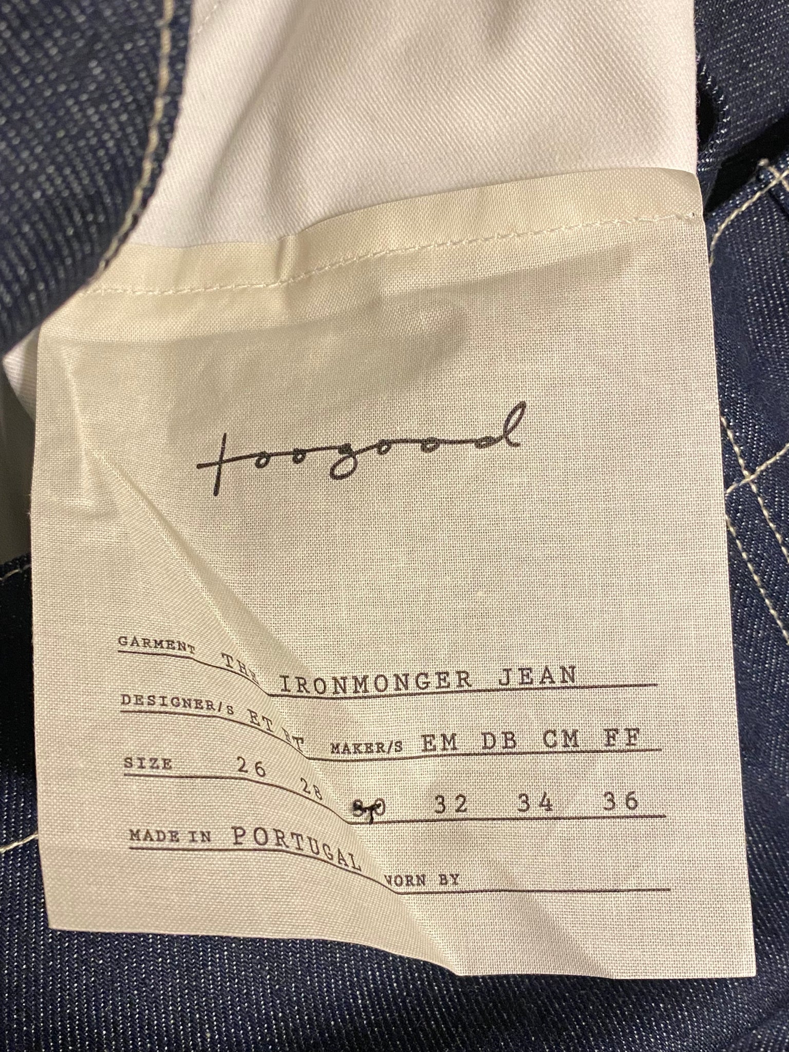 Ironmonger Jeans