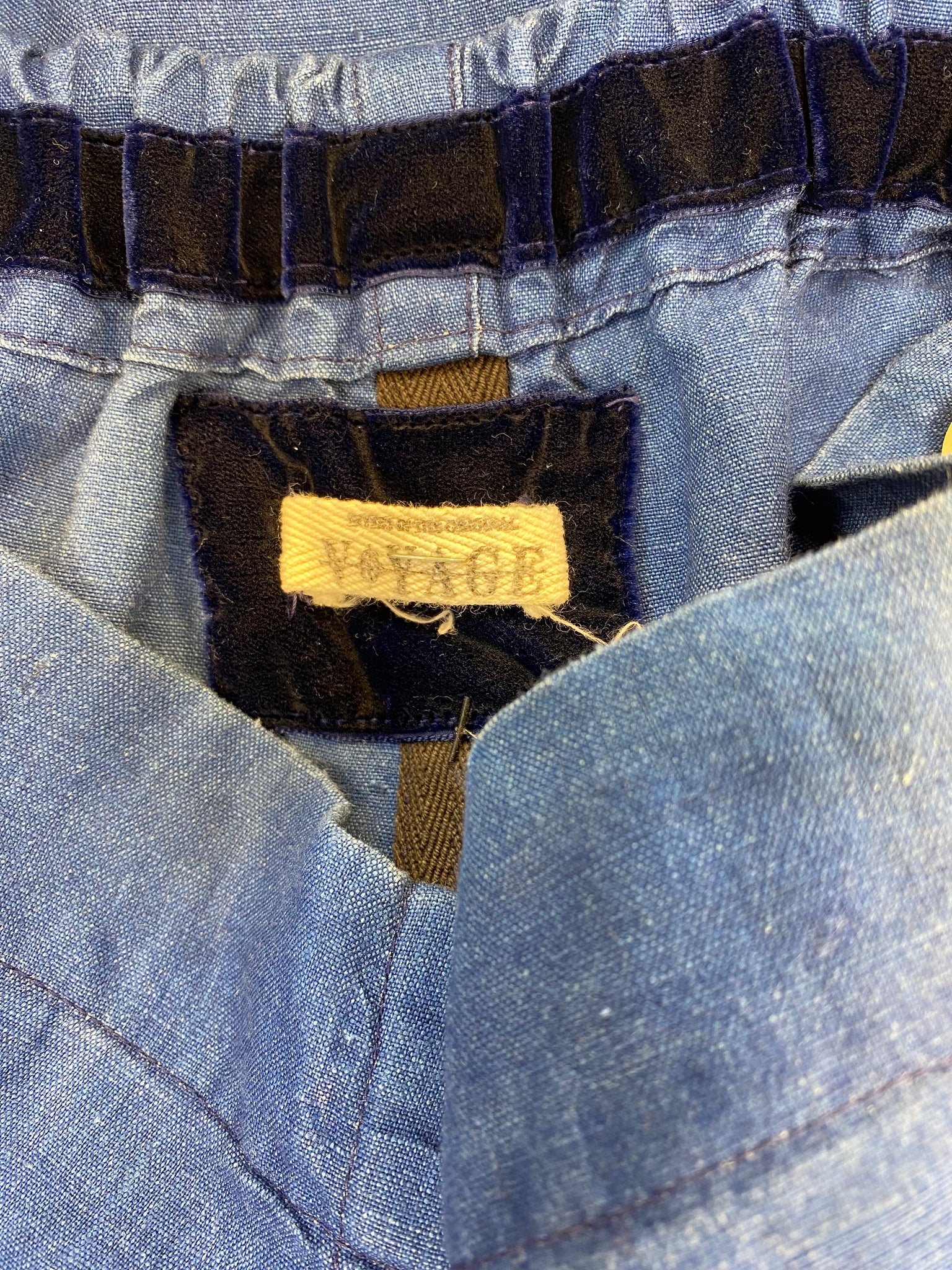 Vintage Silk and Linen Trouser Suit