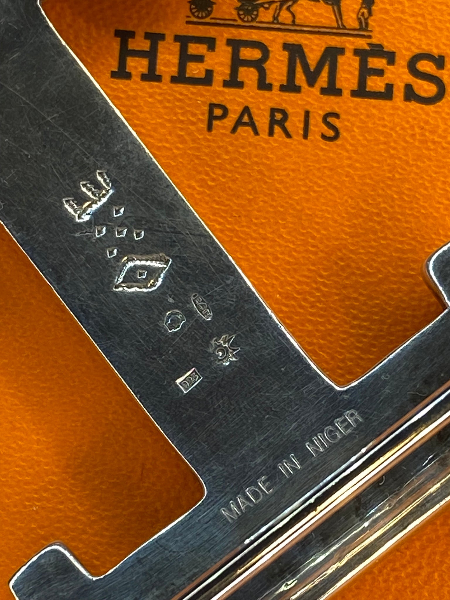 Solid Silver Handcrafted Touareg Belt Buckle