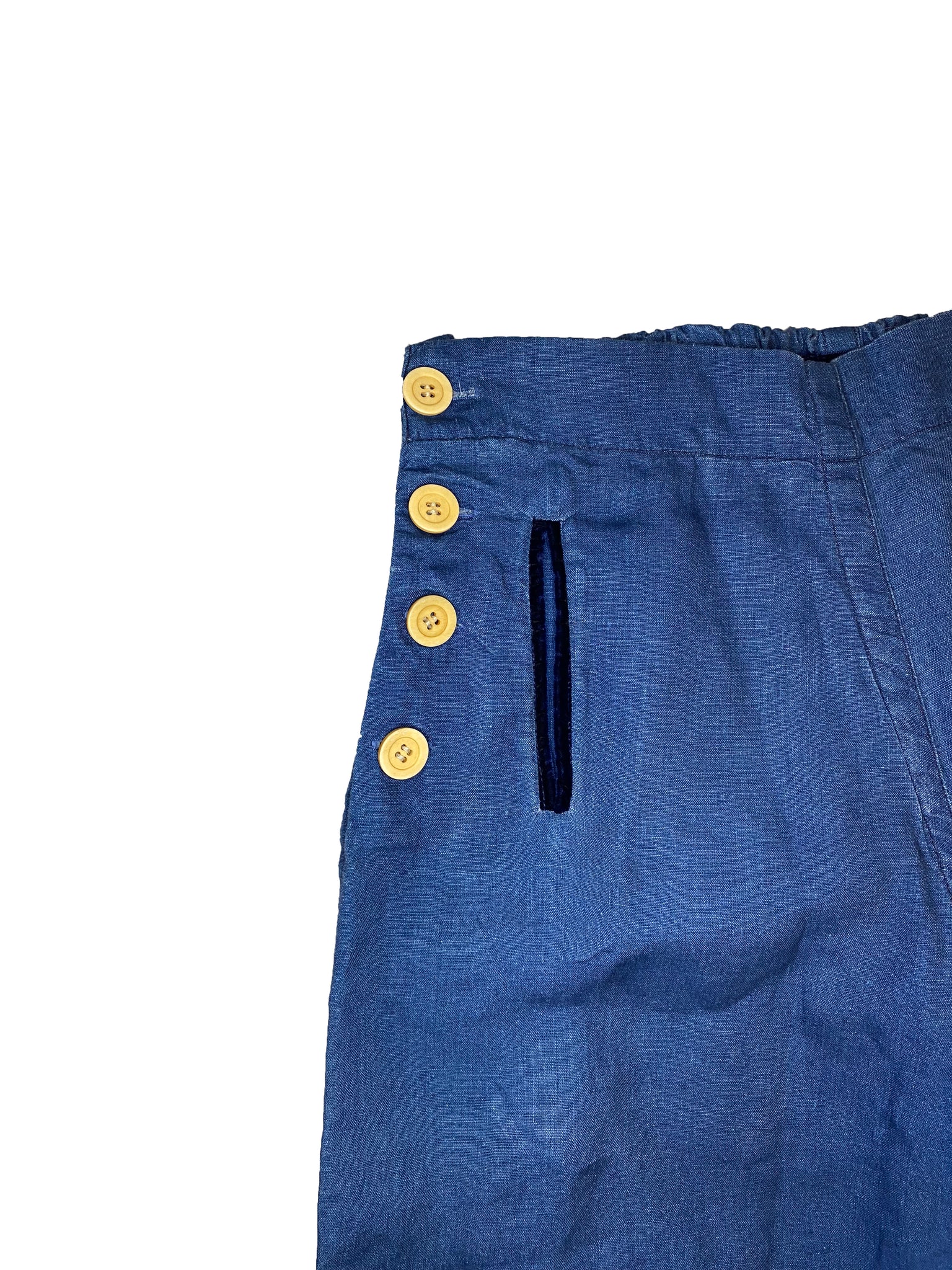 Vintage Silk and Linen Trouser Suit