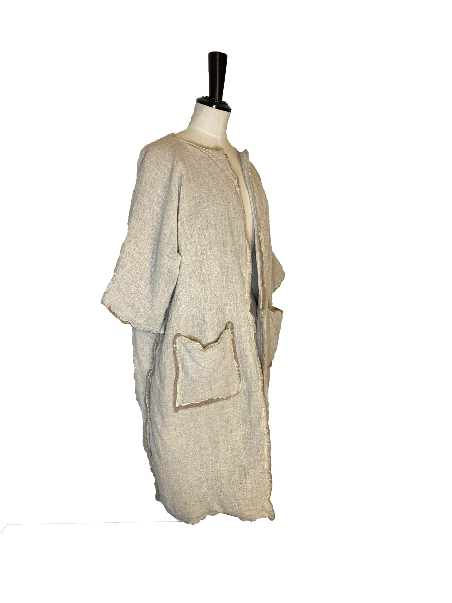 Reversible Oatmeal Coat