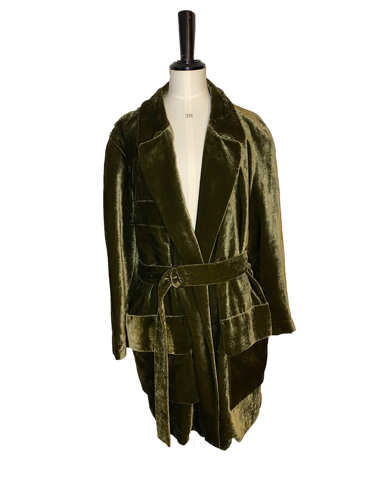 Velvet Military Jacket