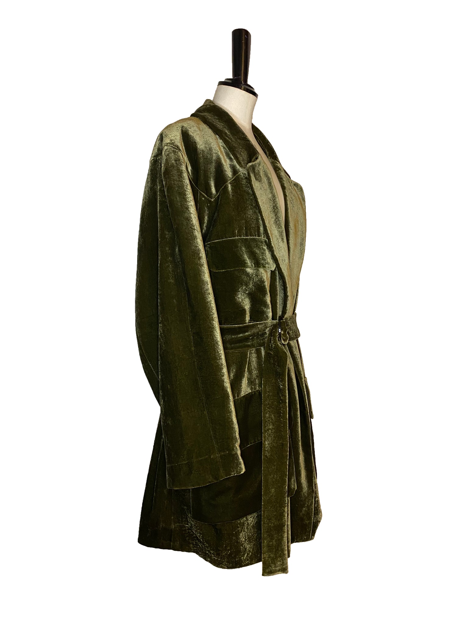 Velvet Military Jacket