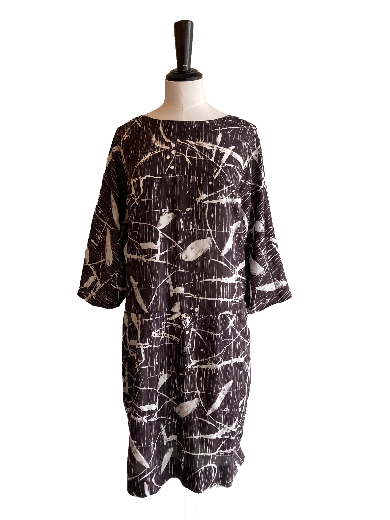 Silk Midi Dress