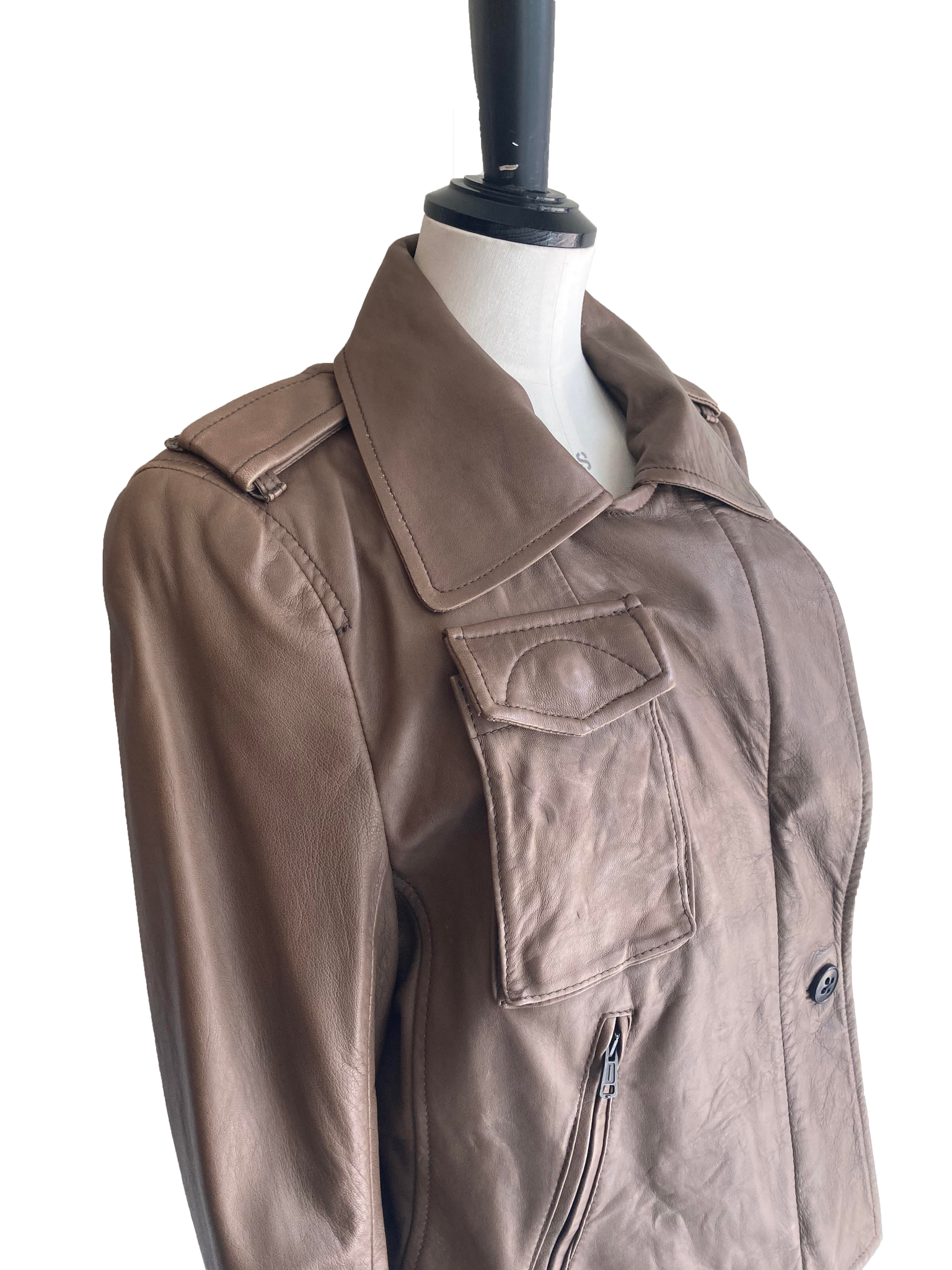 Leather Biker Jacket