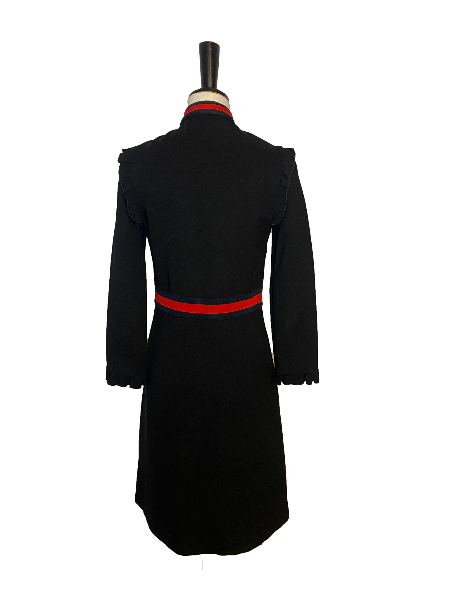 Ruffled Zipped Dress