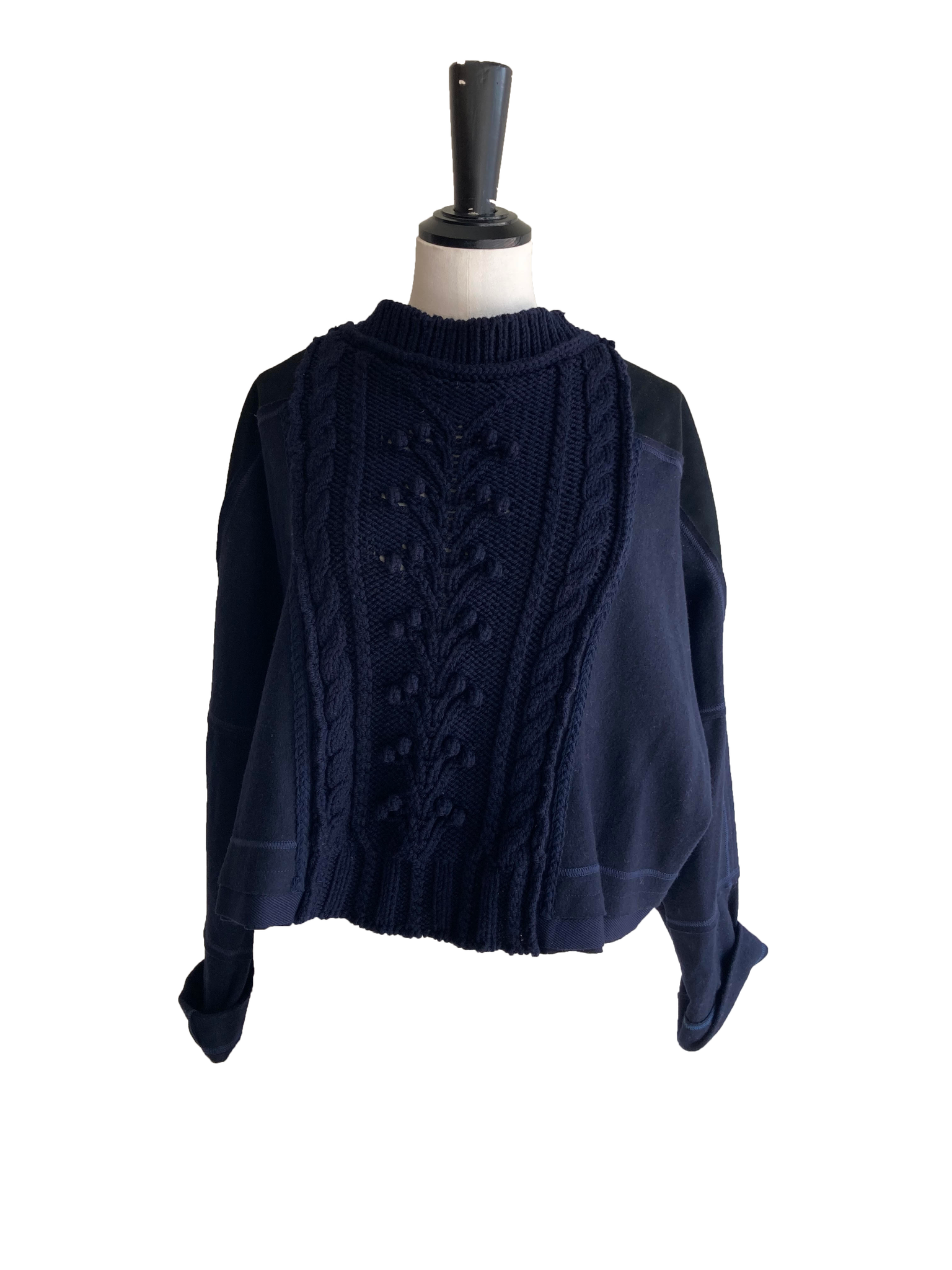 Wool Cable Knit Jumper