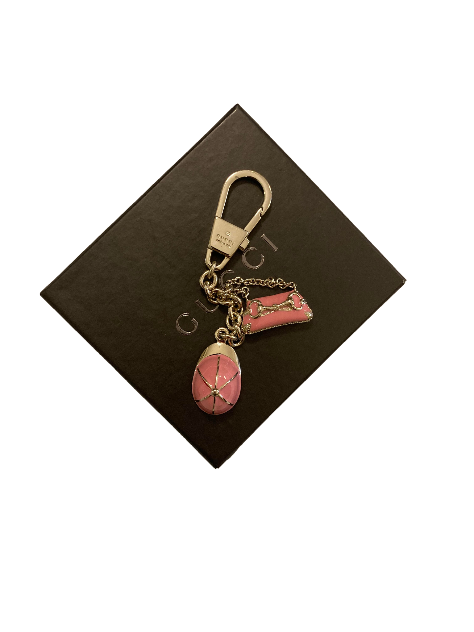 Jockey Cap Bag Charm