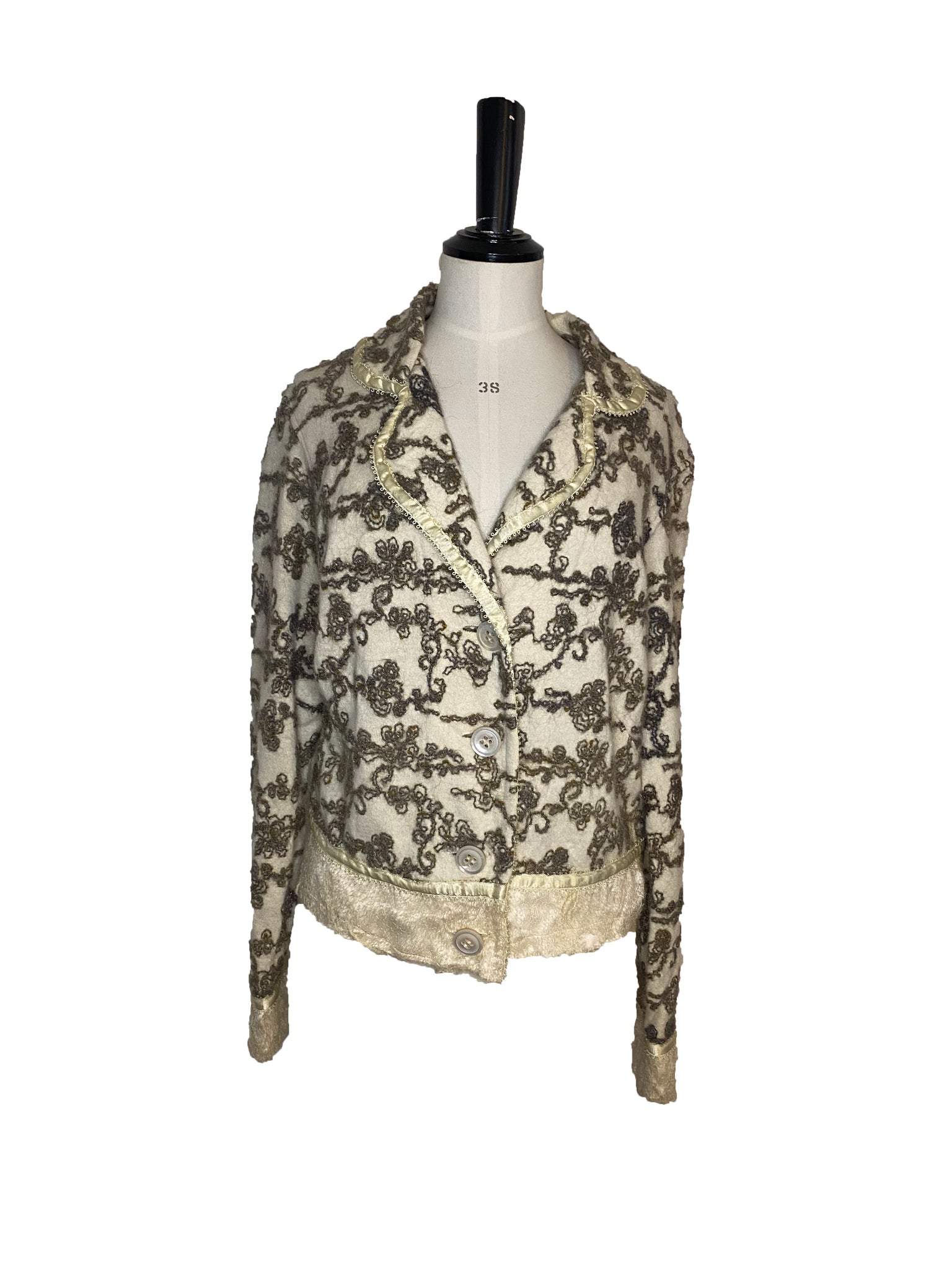 Embroidered Cardigan