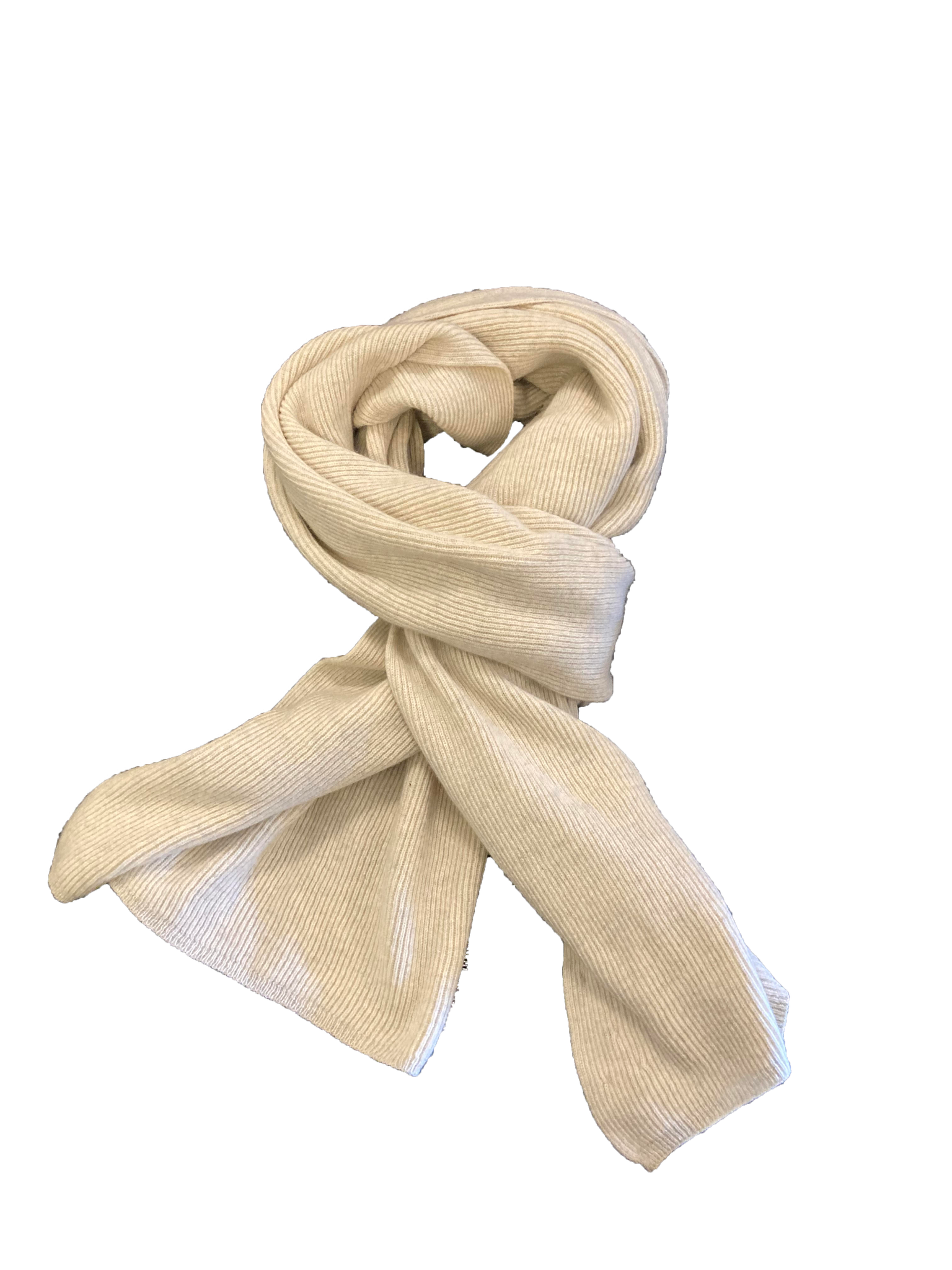 Ribbed Cashmere Scarf