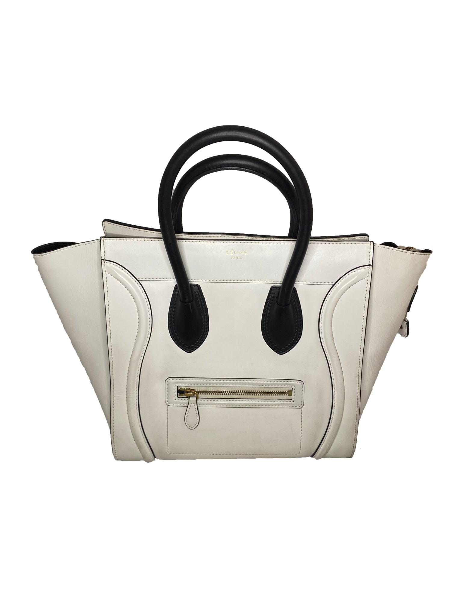 Monochrome Mini Luggage Tote