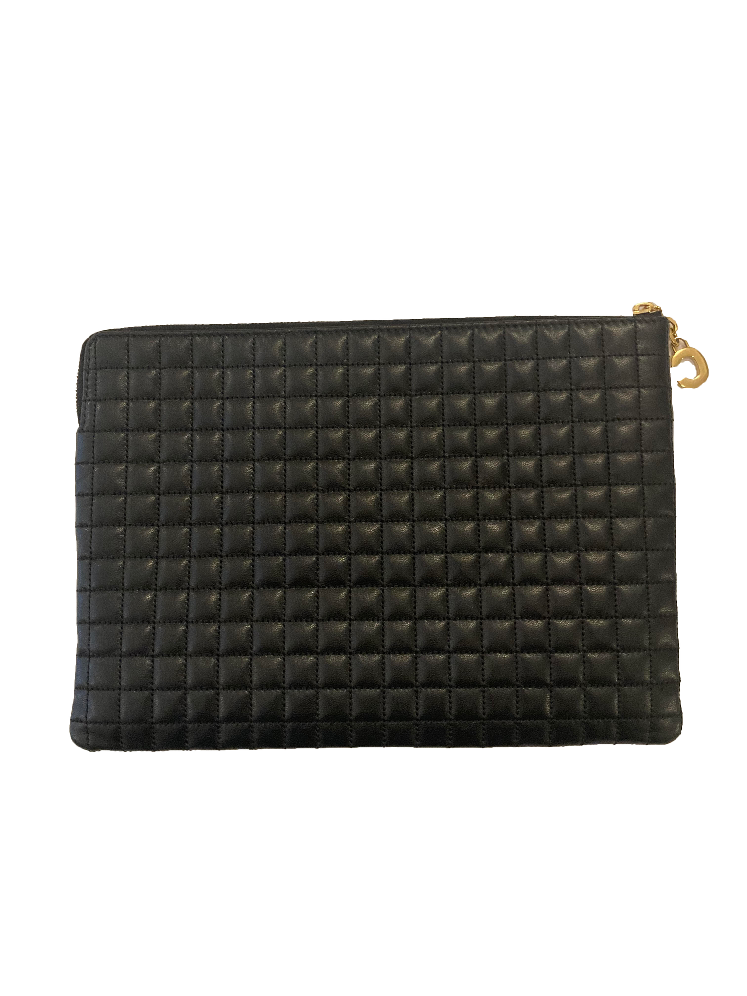 Quilted Leather Pouch