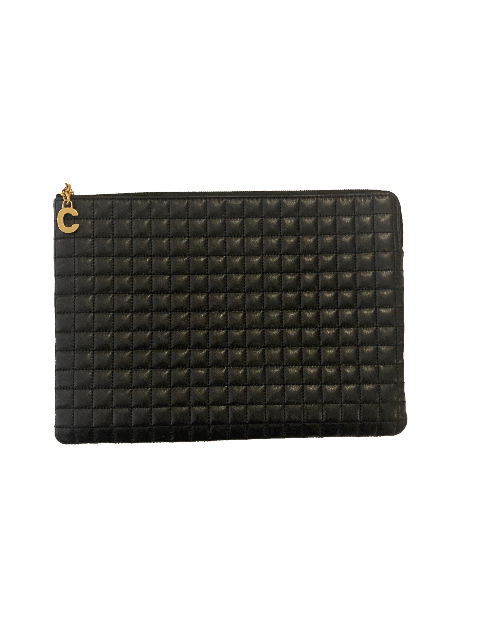 Quilted Leather Pouch