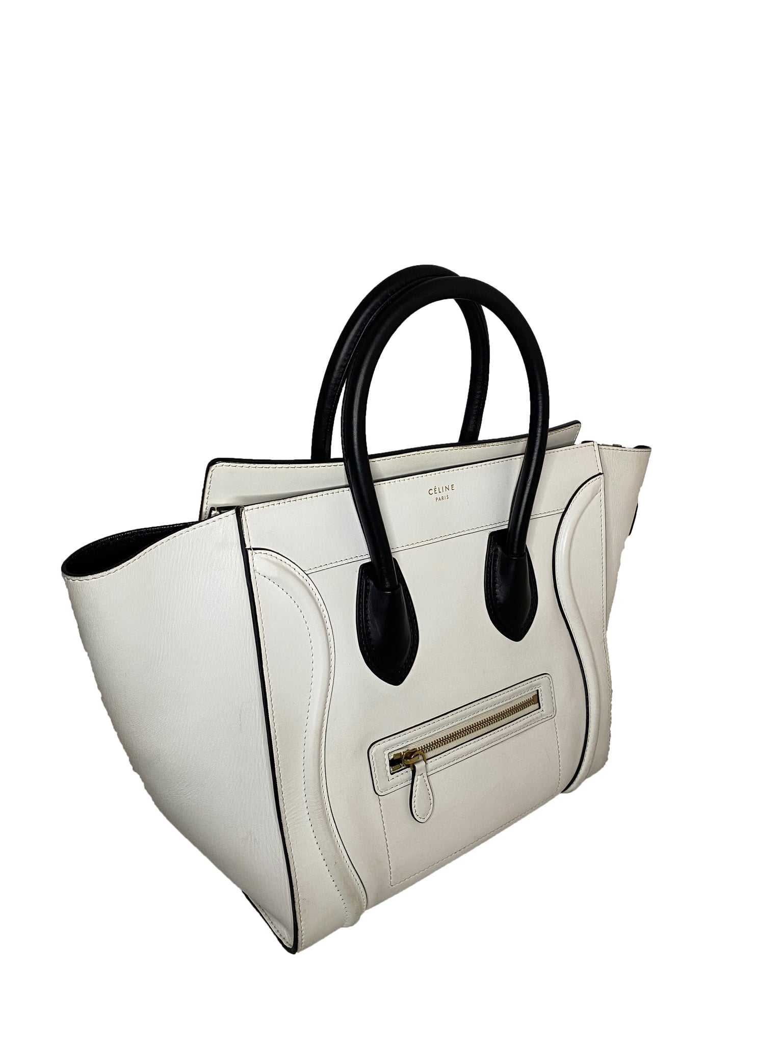 Monochrome Mini Luggage Tote