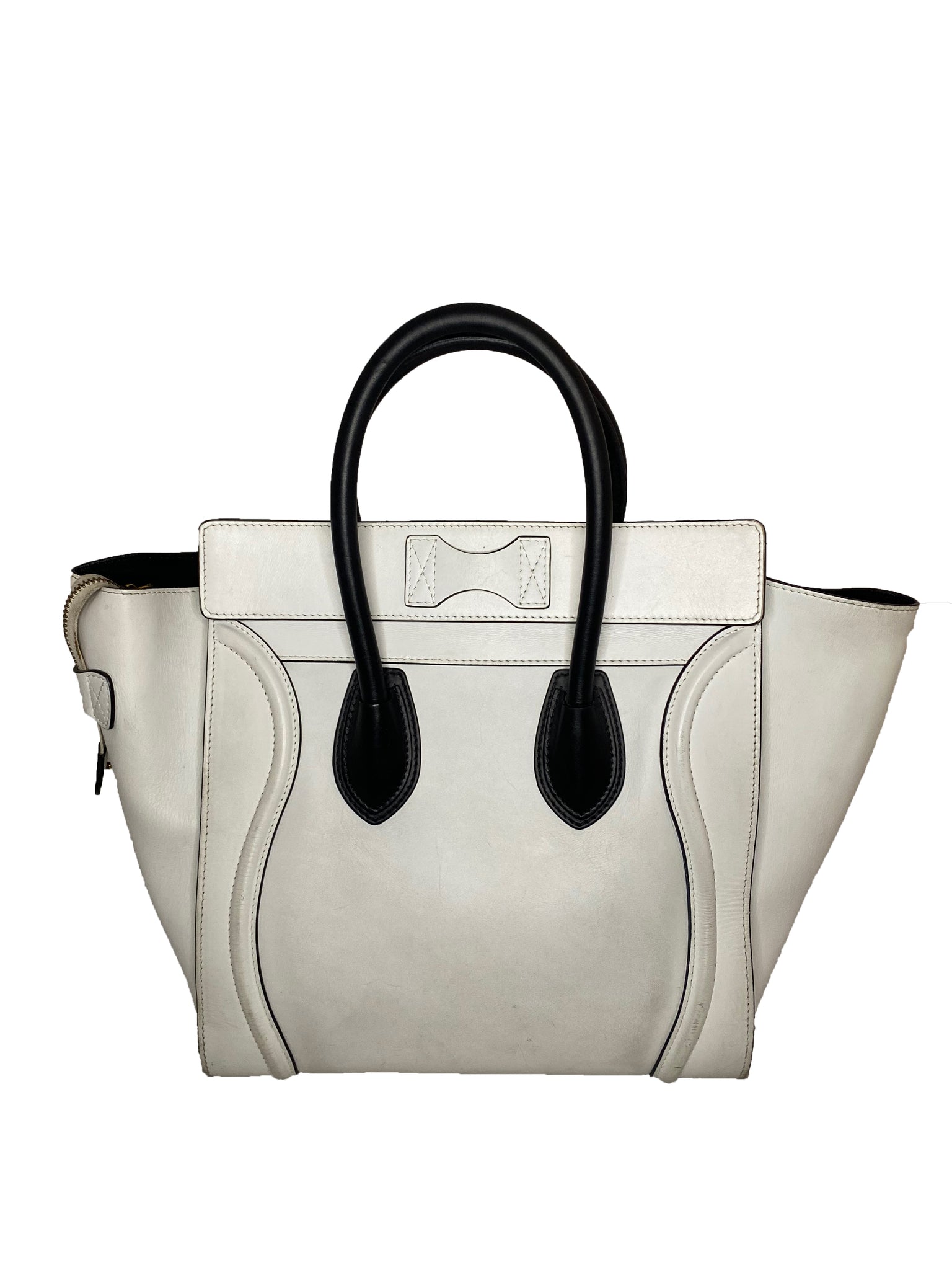 Monochrome Mini Luggage Tote