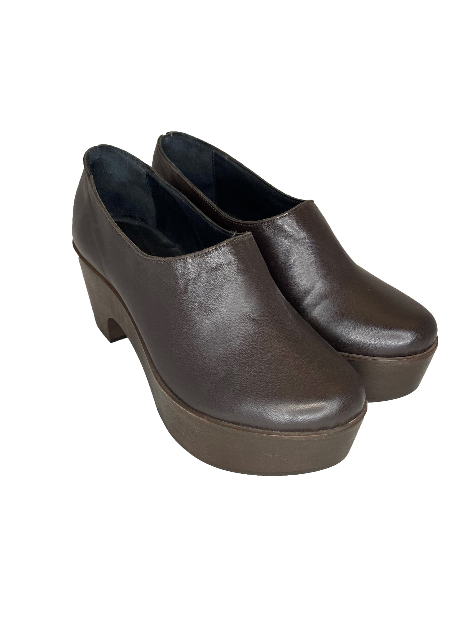 Leather Clogs