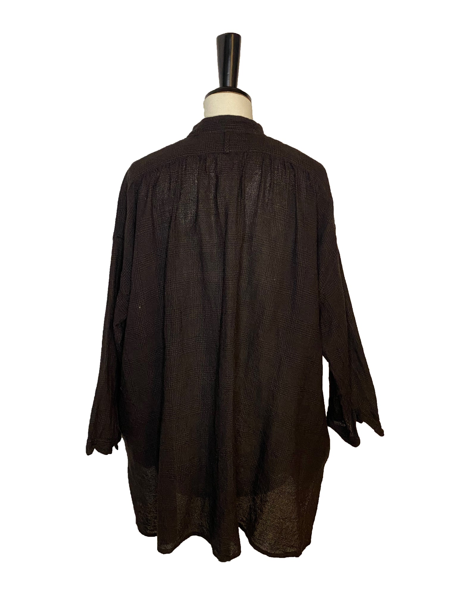 Checked Tunic Top